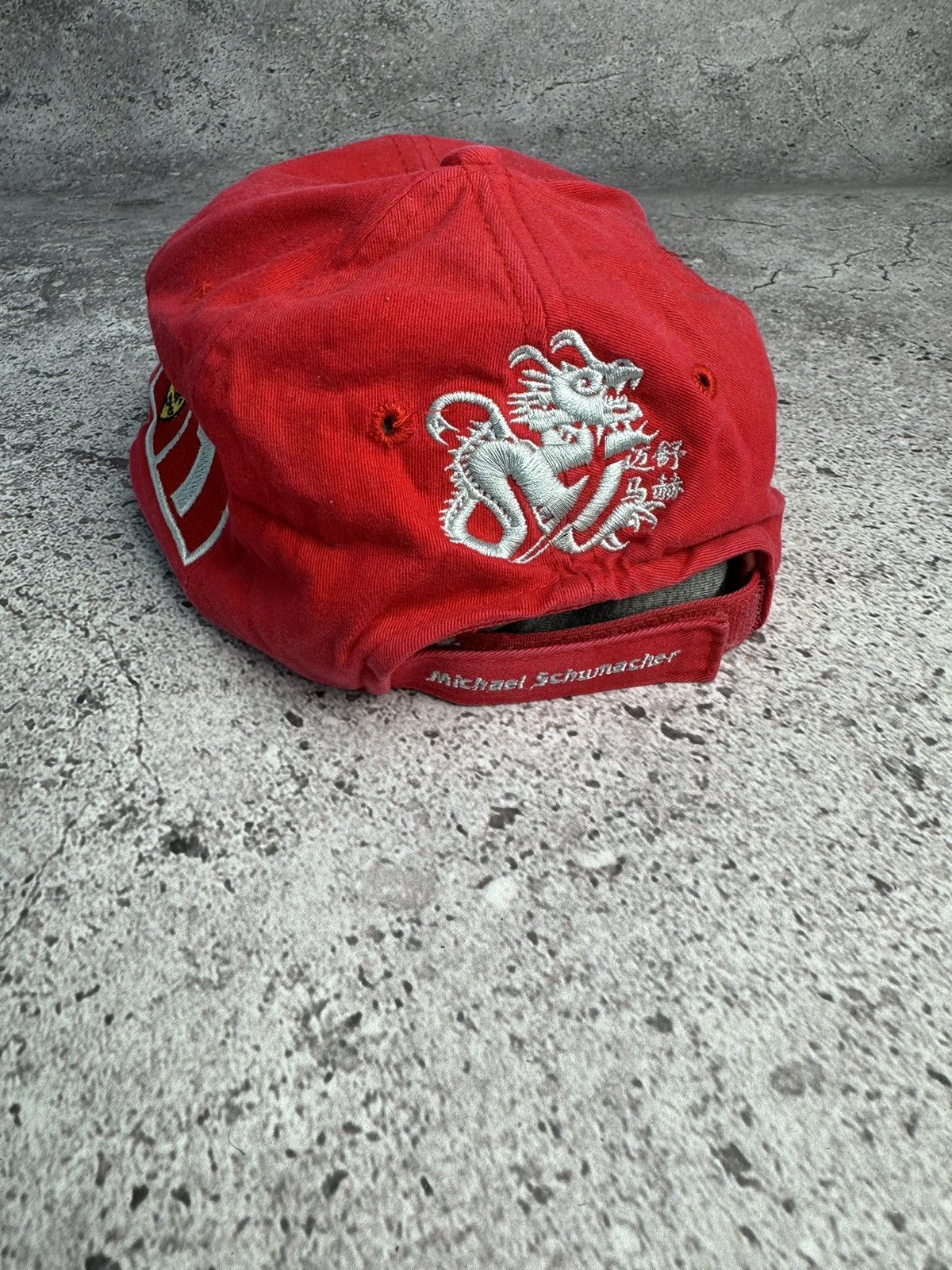 Ferrari × Formula 1 Michael Schumacher Ferrari F1 Cap Hat Vintage Size ONE SIZE - 4 Thumbnail