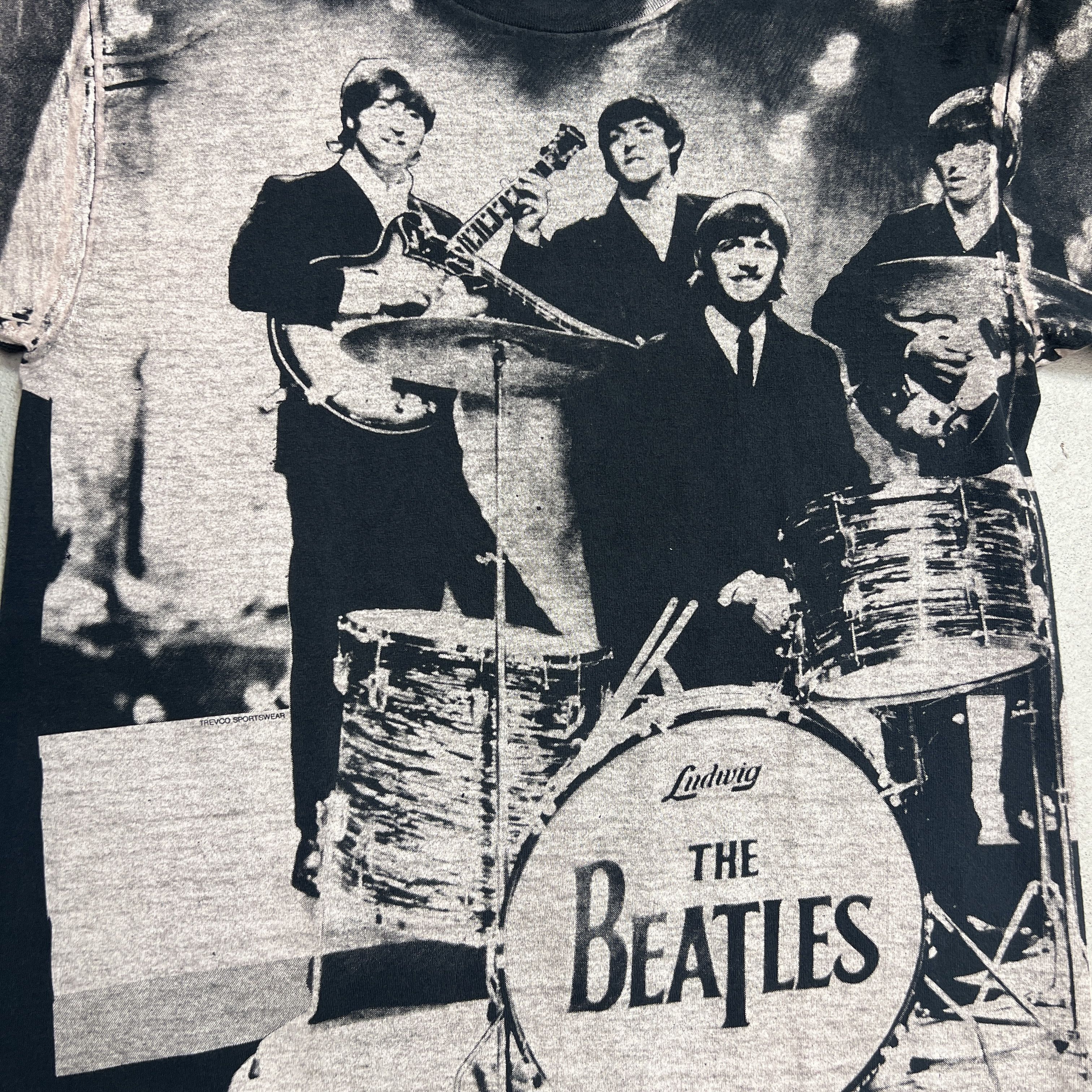 All Sport × Vintage The Beatles 1990s Full Print AOP Band Playing Promo Tee Size US L / EU 52-54 / 3 - 2 Thumbnail