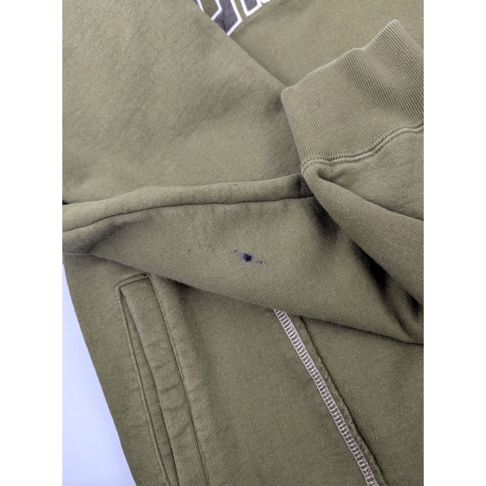 Market MARKET Hoodie Mens Large Pullover Olive Green Graphic Print Sweater Streetwear Hip Hop Designer Size US L / EU 52-54 / 3 - 5 Thumbnail