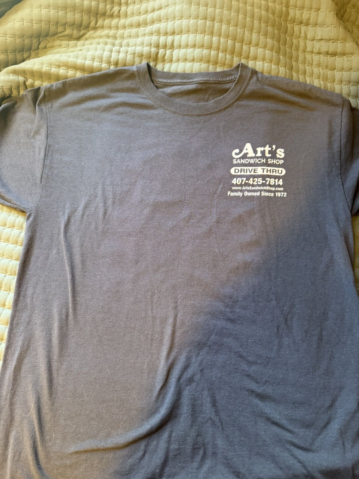 Vintage Art’s Sandwich Shop T Shirt Size US M / EU 48-50 / 2 - 3 Thumbnail