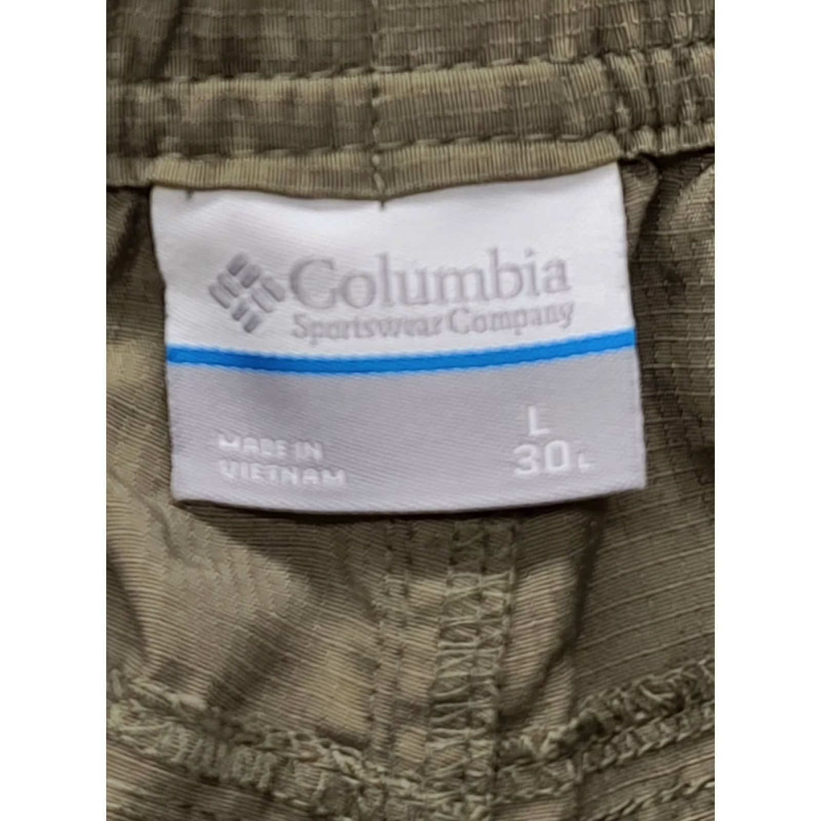 Vintage VINTAGE Columb ia PFG Cargo Pants Mens L Convertible Hiking Outdoors Fishing Beige Size US 33 - 2 Thumbnail