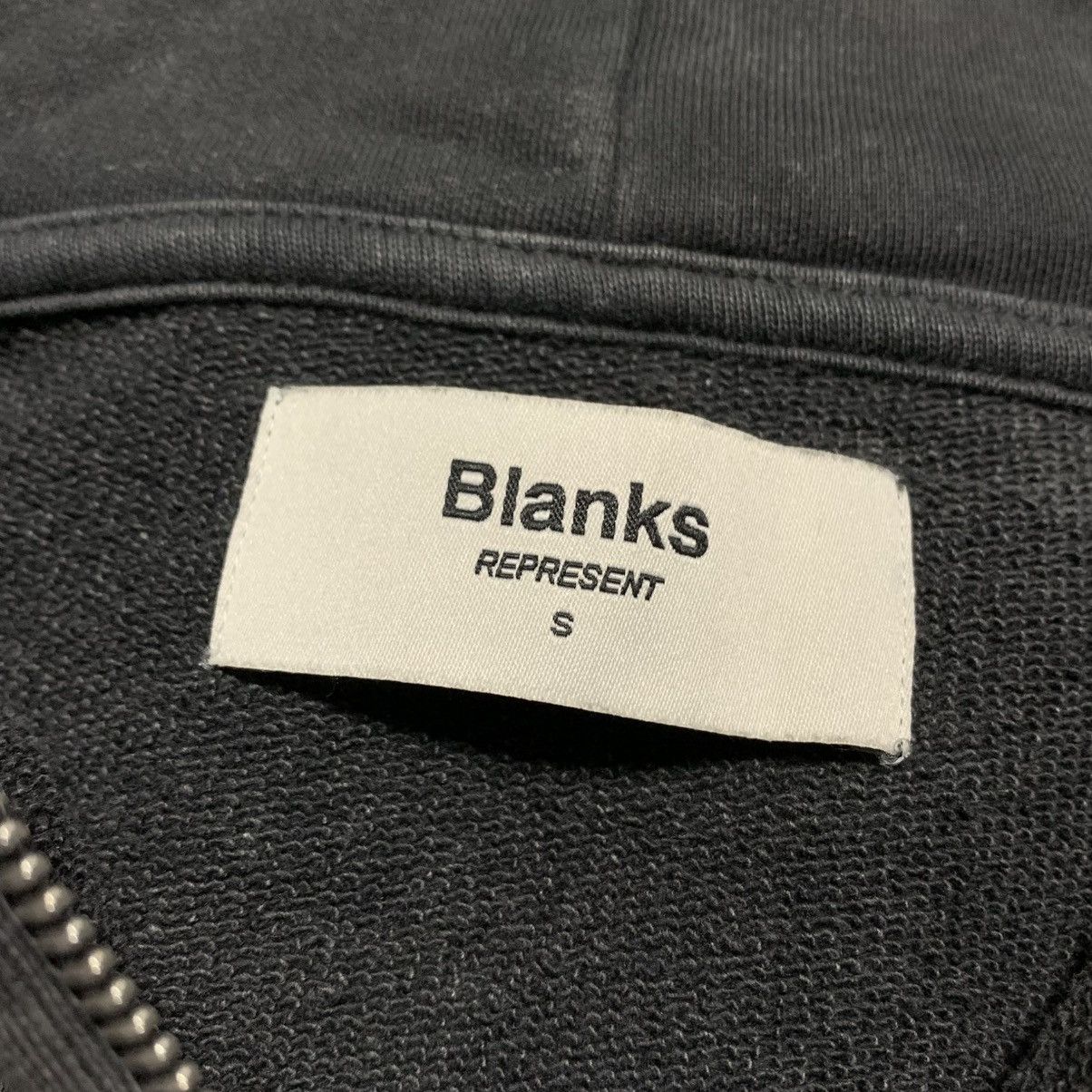 Represent Clo. Represent Small Blanks Hoodie Zip Vintage Grey Distressed Size US S / EU 44-46 / 1 - 5 Thumbnail