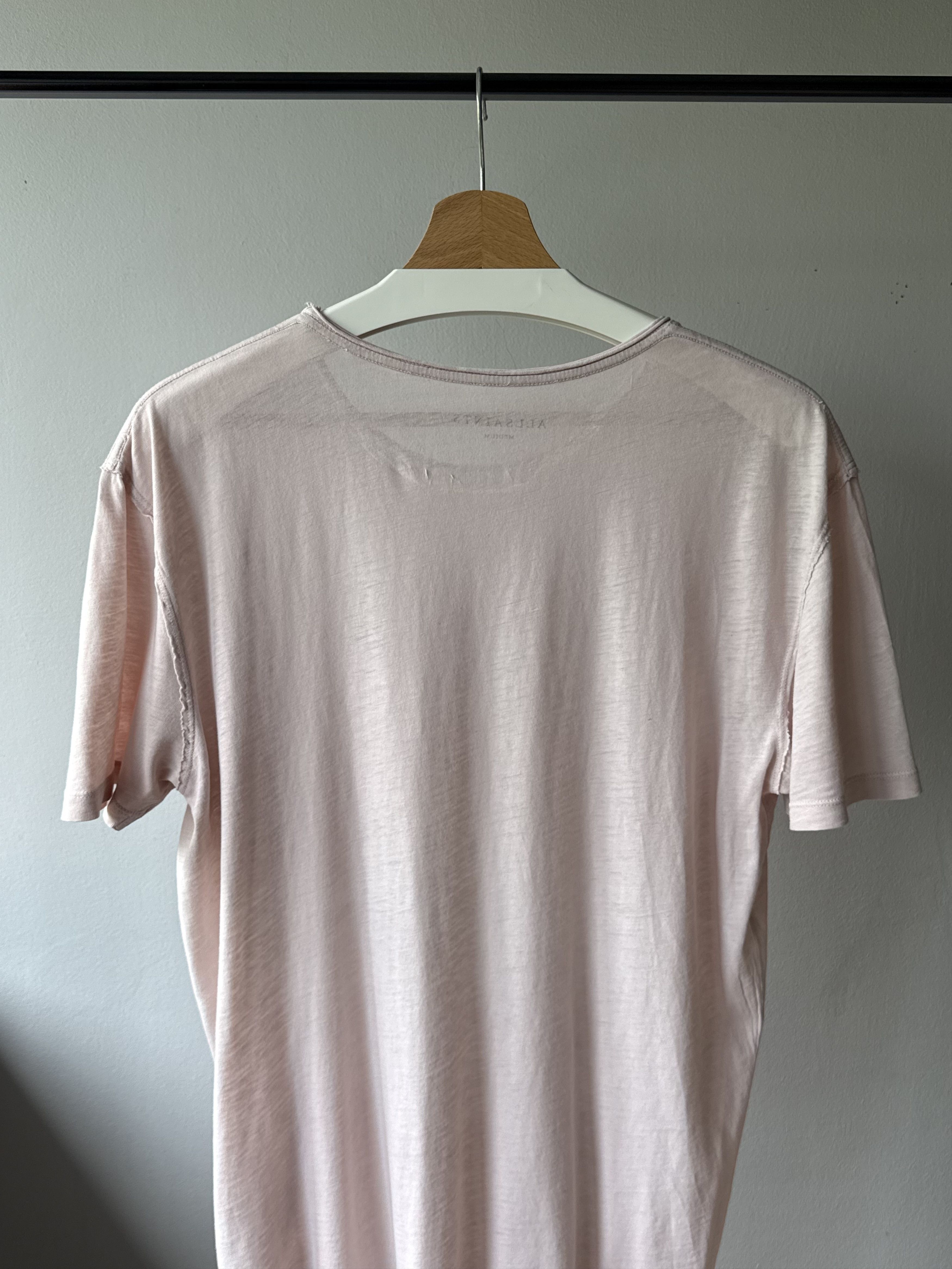 Allsaints Allsaints Figure Crew Neck Raw Edge Short Sleeve T-Shirt Size US M / EU 48-50 / 2 - 4 Thumbnail