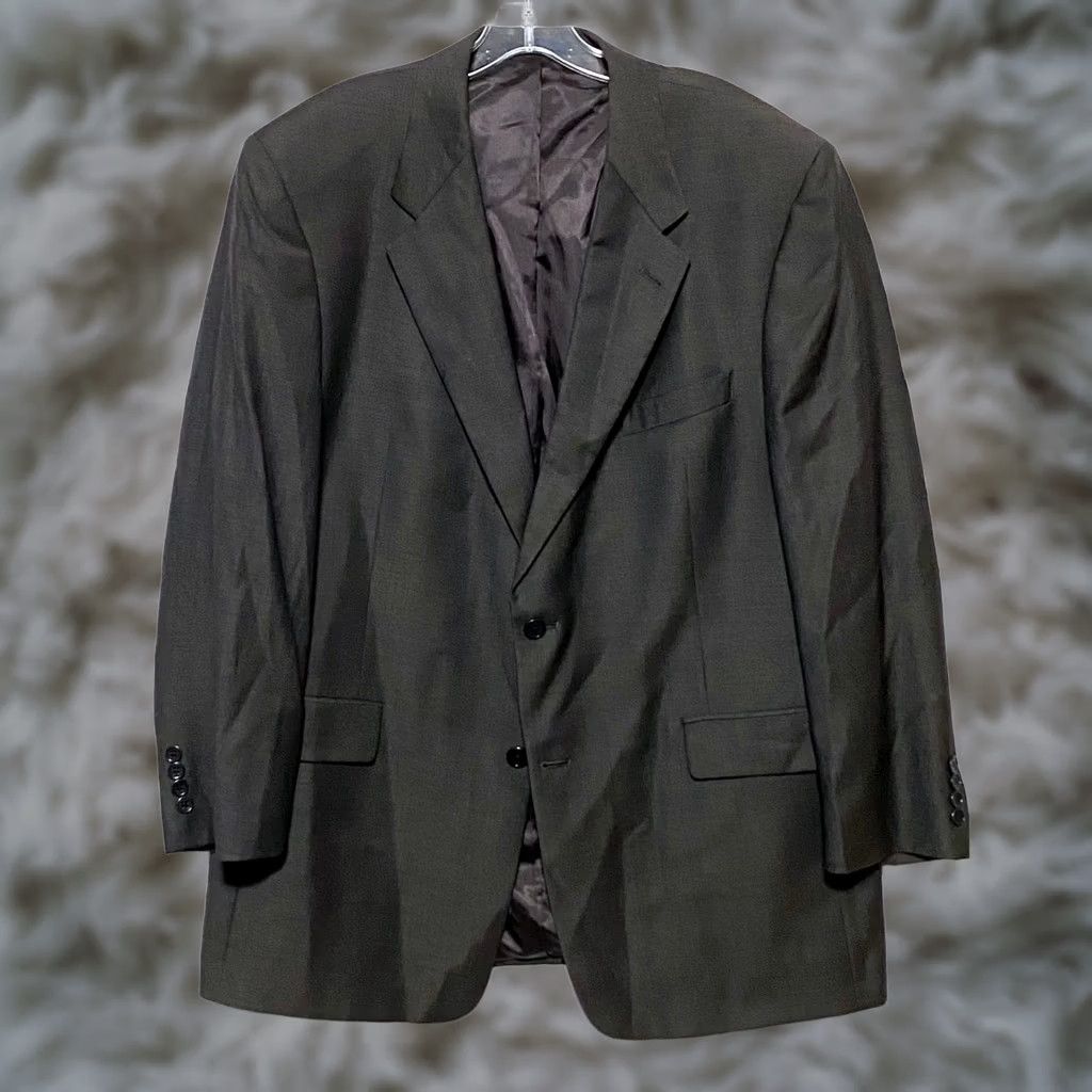 Loro Piana Daniel Cremieux Loro Piana Italy Blazer Single-Breasted 2-Button Mens Size 44R Brown Jacket Size 44R - 1 Thumbnail