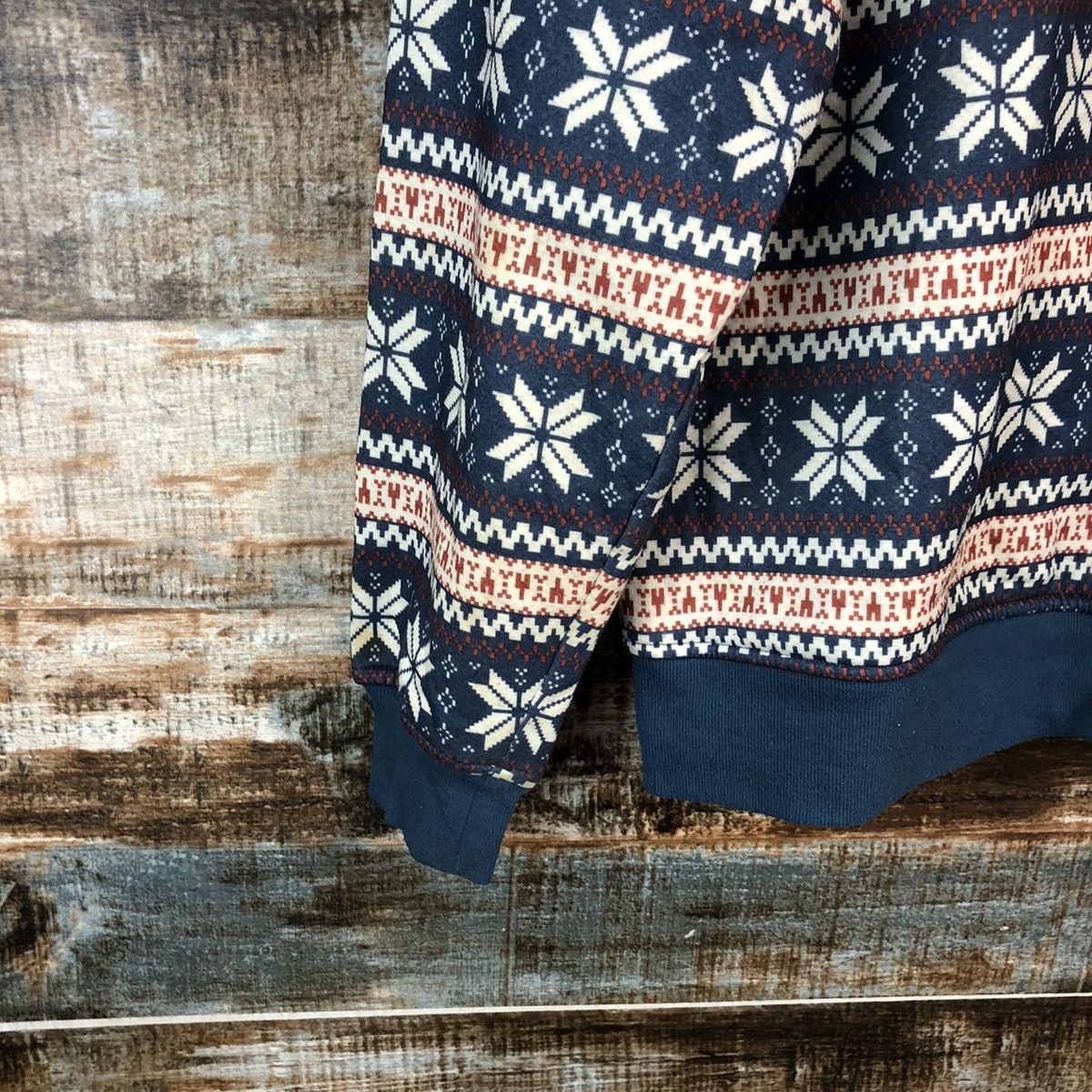 Japanese Brand Ragaxx Blue japan vintage art Sweater #A2459 Size US M / EU 48-50 / 2 - 15 Thumbnail
