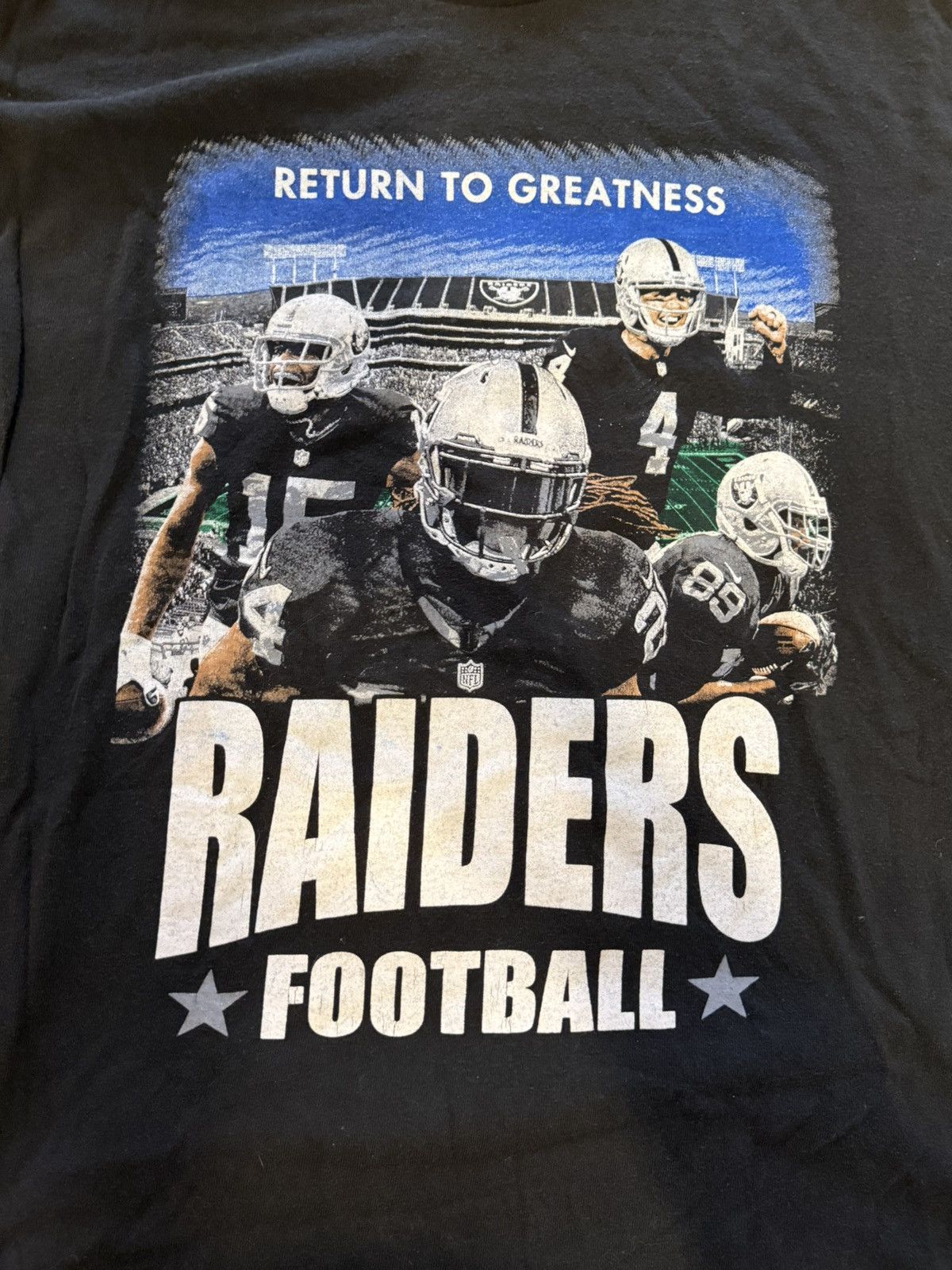 Delta × NFL × Vintage Raiders “All In” Shirt Size US XL / EU 56 / 4 - 2 Thumbnail