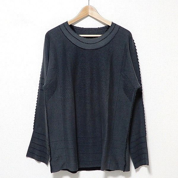 Issey Miyake A-POC Issey Miyake grey knit Size US M / EU 48-50 / 2 - 1 Thumbnail