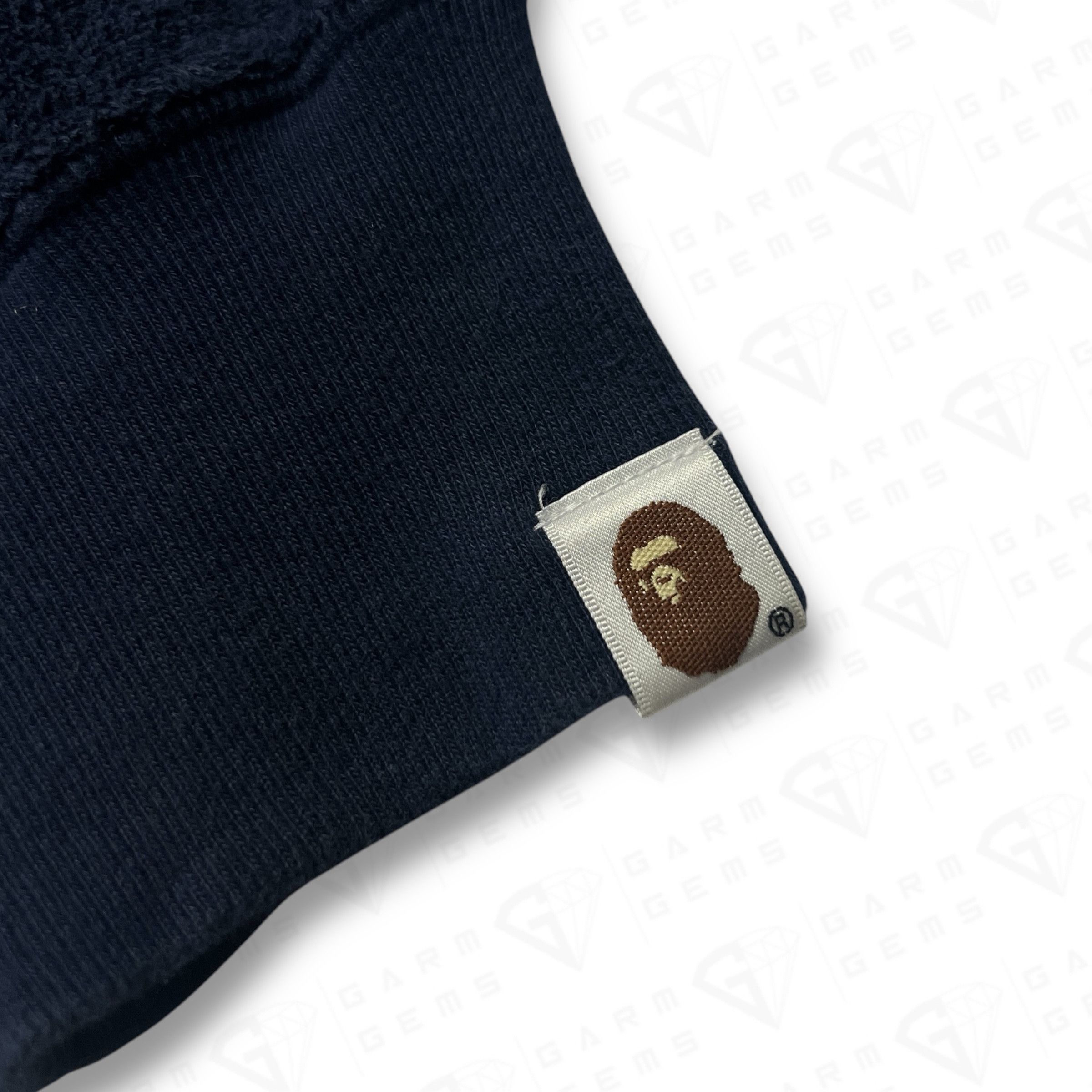 Bape A Bathing Ape Full Zip Terry Towelling Hoodie Size US M / EU 48-50 / 2 - 4 Thumbnail
