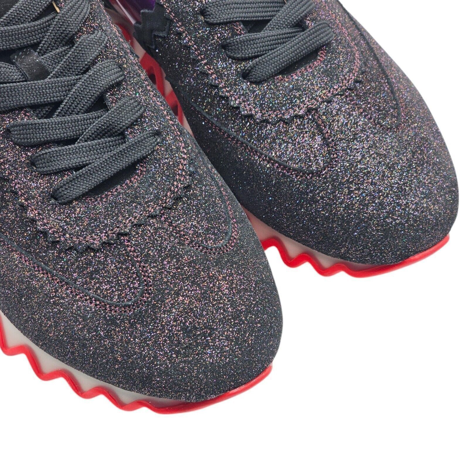 Christian Louboutin Loubishark Glitter Iridescent Sneakers - EU 42.5 / US 9.5 Size US 9.5 / EU 42-43 - 8 Thumbnail