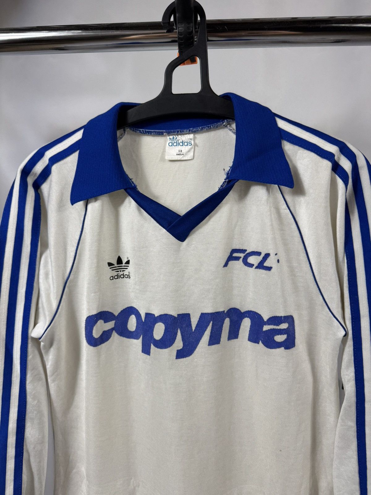Vintage Vintage 1980-1981 FC Luzern Adidas Away Jersey Size US M / EU 48-50 / 2 - 2 Thumbnail