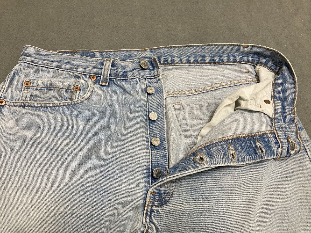 Levi's Vintage 90’s Levis 501 jeans Made in USA for Men Size US 34 / EU 50 - 6 Thumbnail