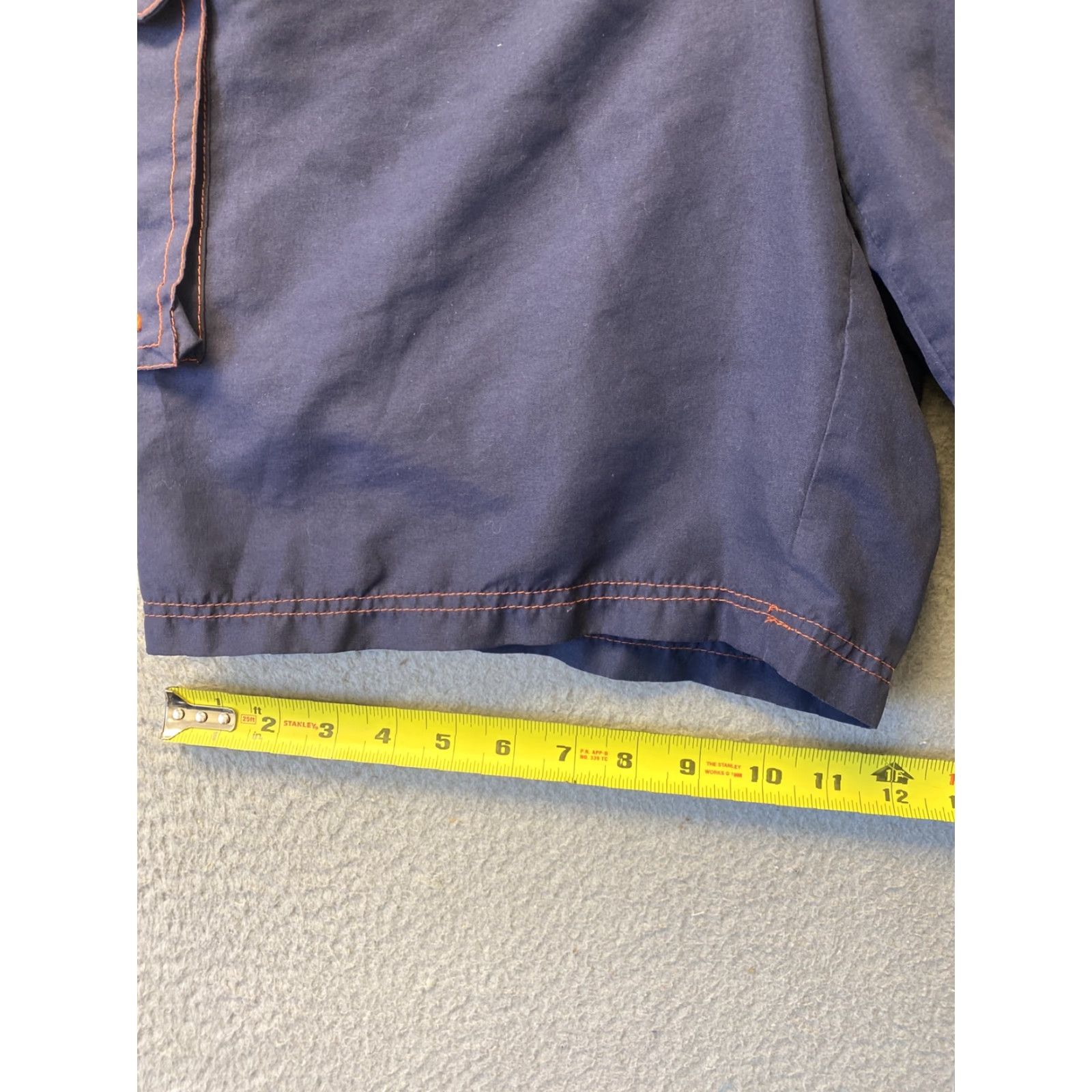Vintage Genuine Merchandise Board Shorts Men M Navy 59-66 Swim Bottom Mens Size US 31 - 5 Thumbnail