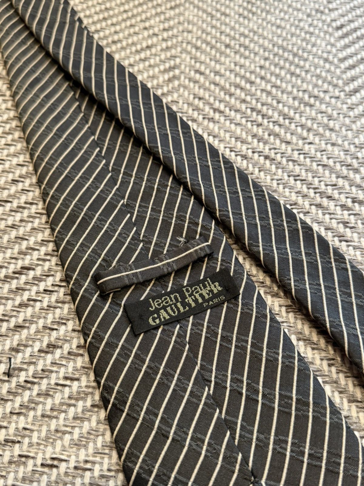 Jean Paul Gaultier JEAN PAUL GAULTIER STRIPES TIE Size ONE SIZE - 5 Thumbnail