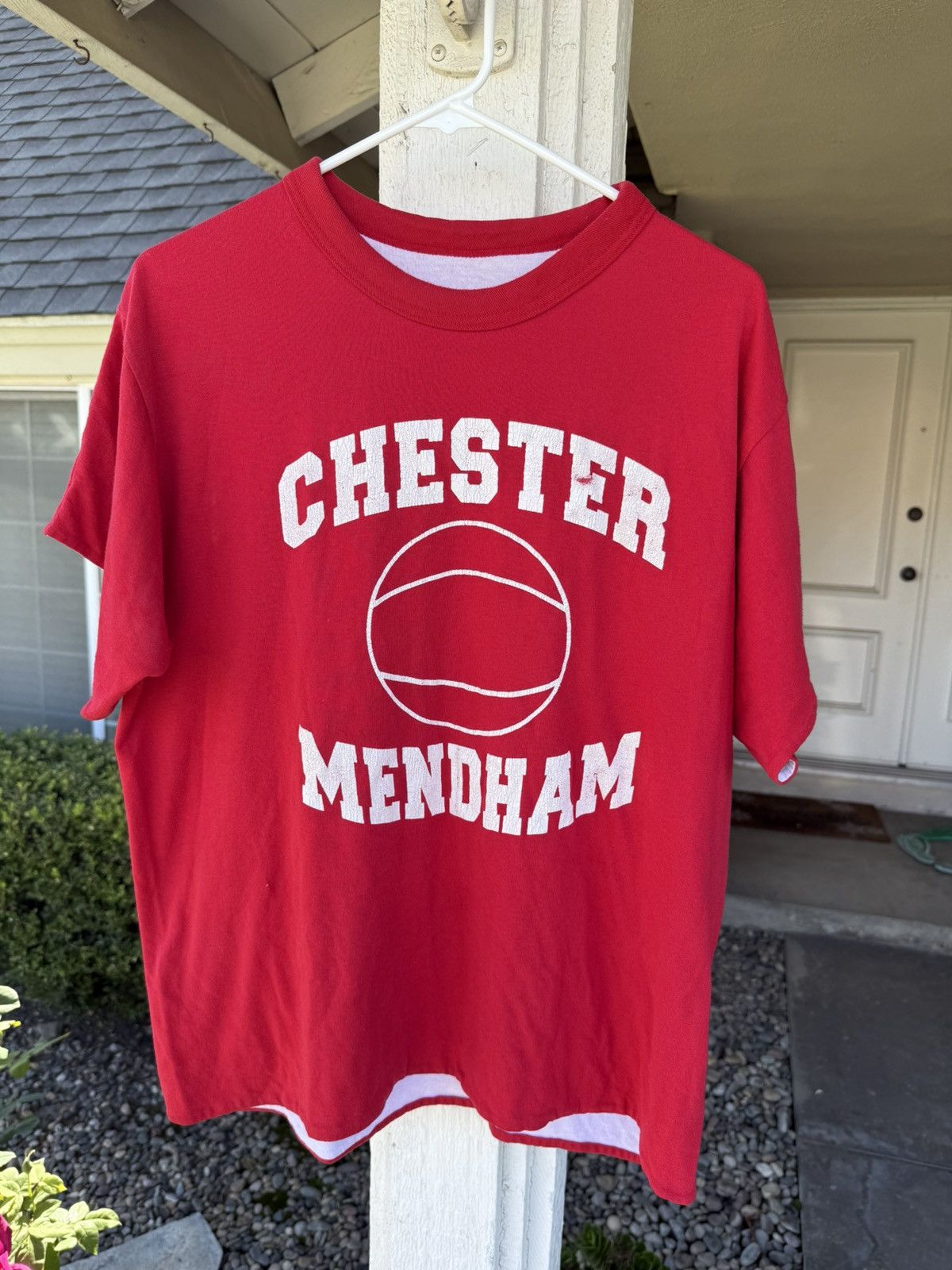 70s/80s vintage boxy reversible basketball tee