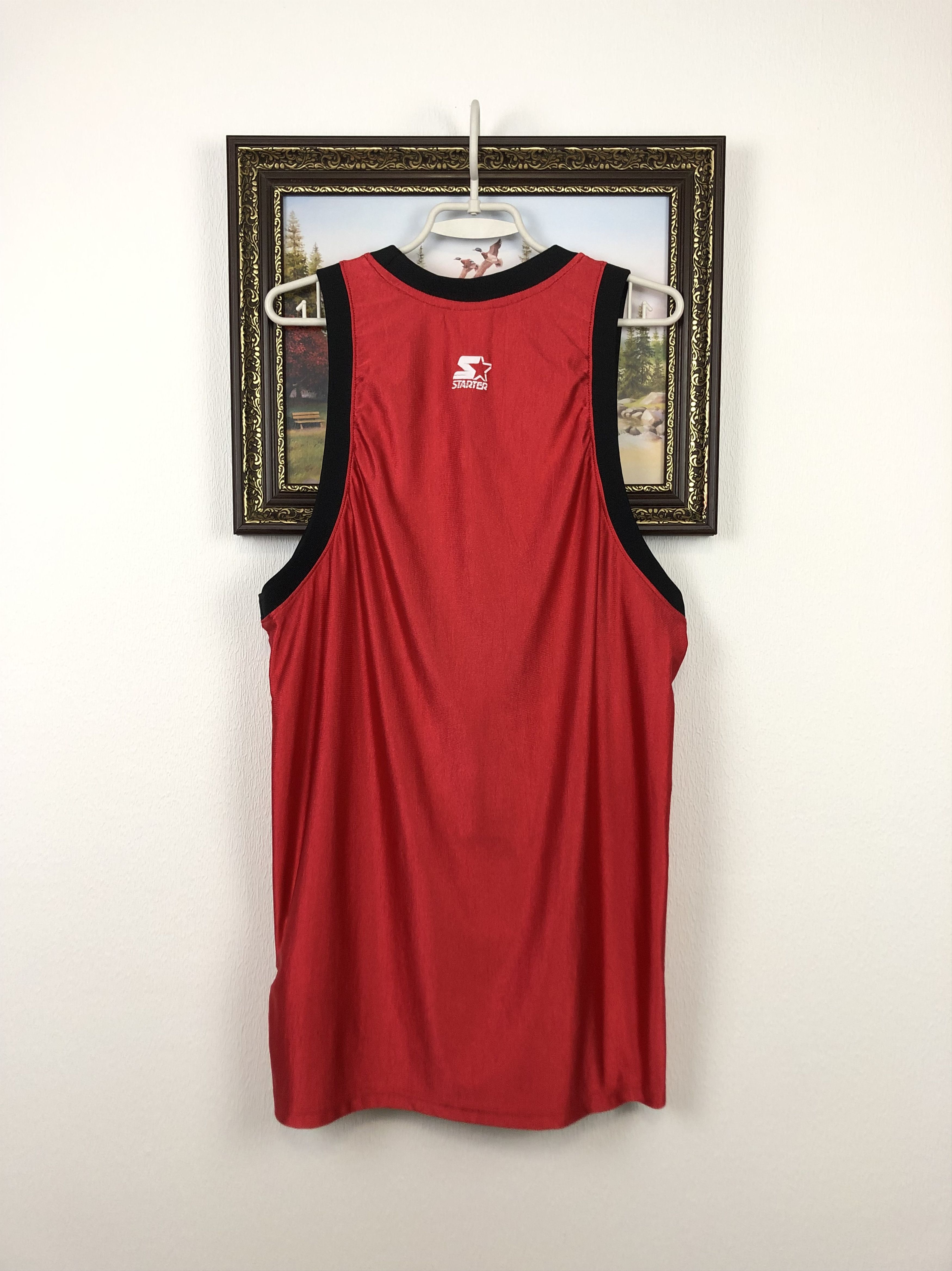 Starter Vintage Starter NBA Chicago Bulls Shirt Rare Jersey Hype Size US L / EU 52-54 / 3 - 13 Thumbnail
