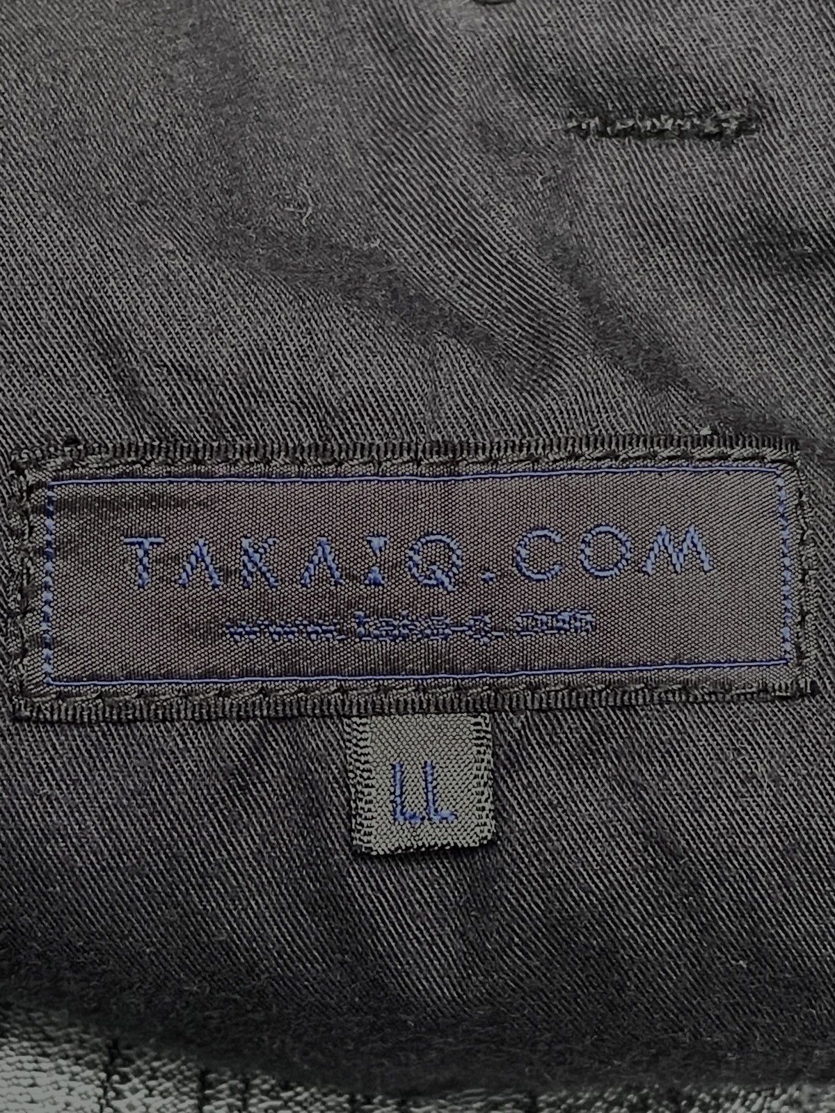 Japanese Brand Rare Design Vintage Brand Takaiq Flared Hickory Pants 1990s Size US 35 - 9 Thumbnail