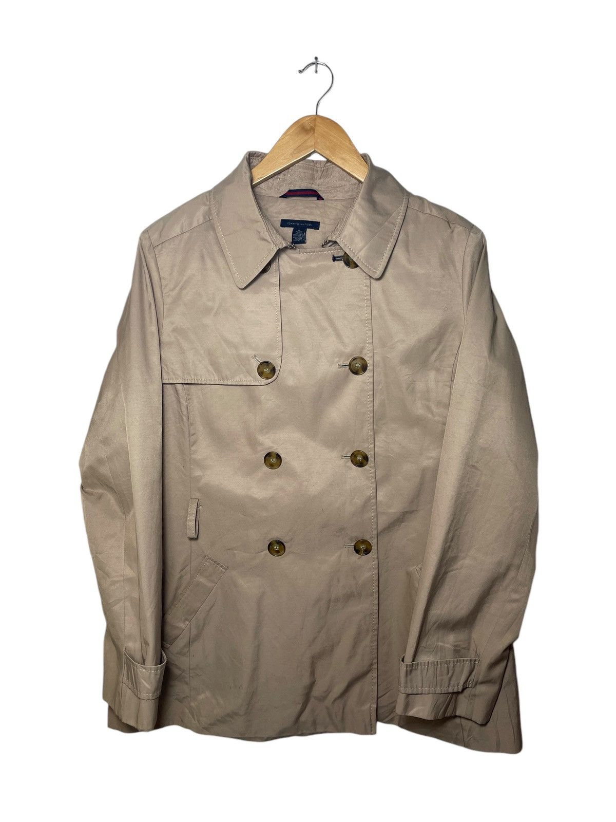 Designer × Tommy Hilfiger Tommy Hilfilger New York Button Coat Size US XL / EU 56 / 4 - 1 Thumbnail