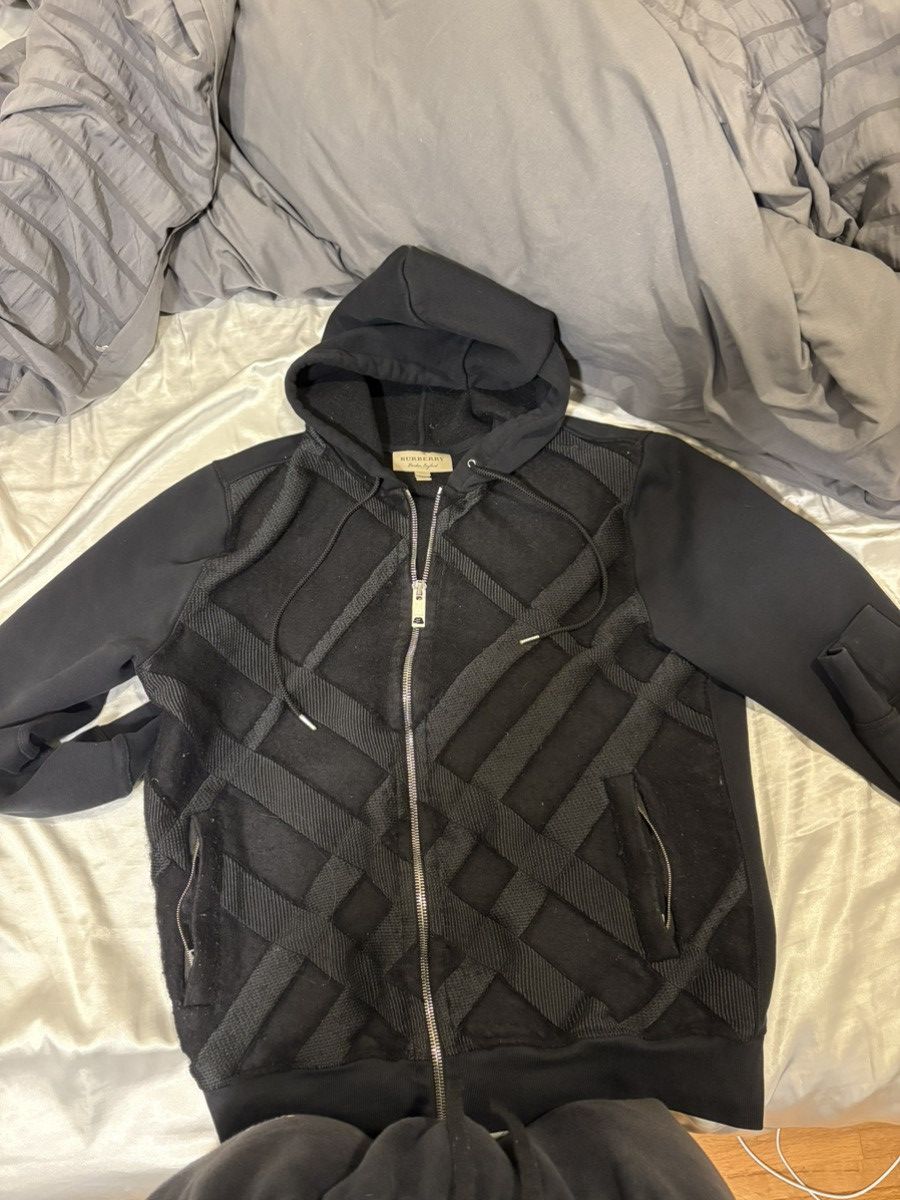 Burberry Black Burberry Hoodie Size US XL / EU 56 / 4 - 1 Thumbnail