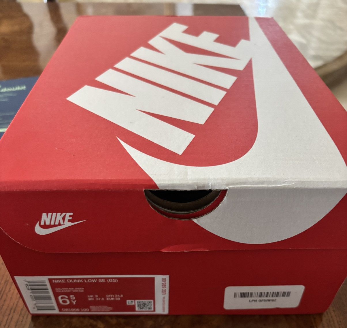 Nike Nike Dunk Low SE GS 'Sail Multi-Camo' Size US 6.5 / EU 39-40 - 8 Thumbnail
