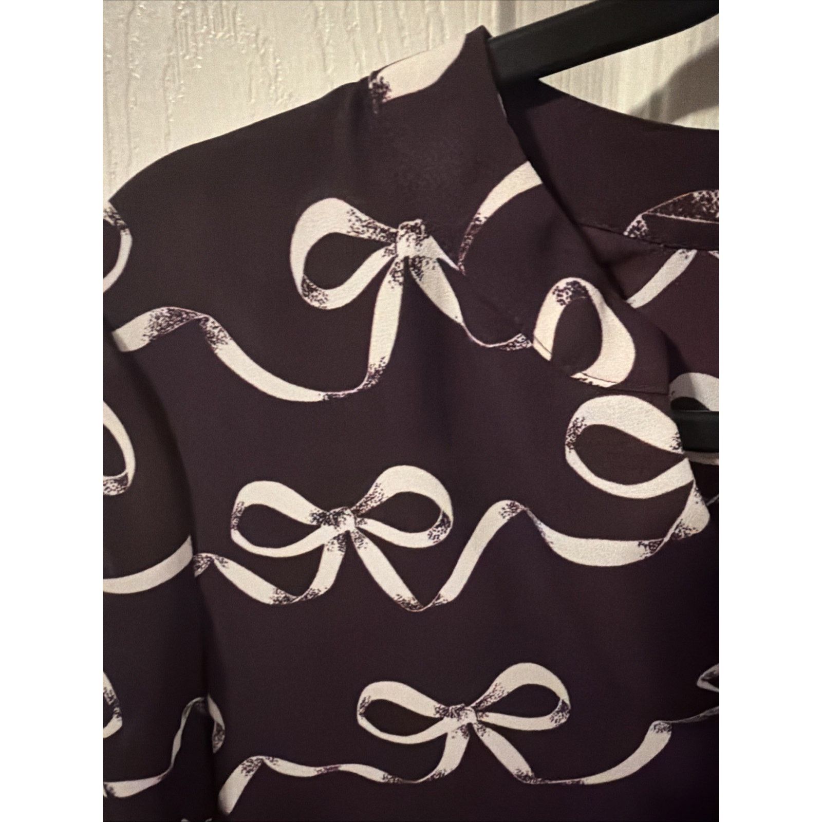 Banana Republic Banana Republic Women's Long Sleeve Blouse Maroon XS Size XS / US 0-2 / IT 36-38 - 4 Thumbnail