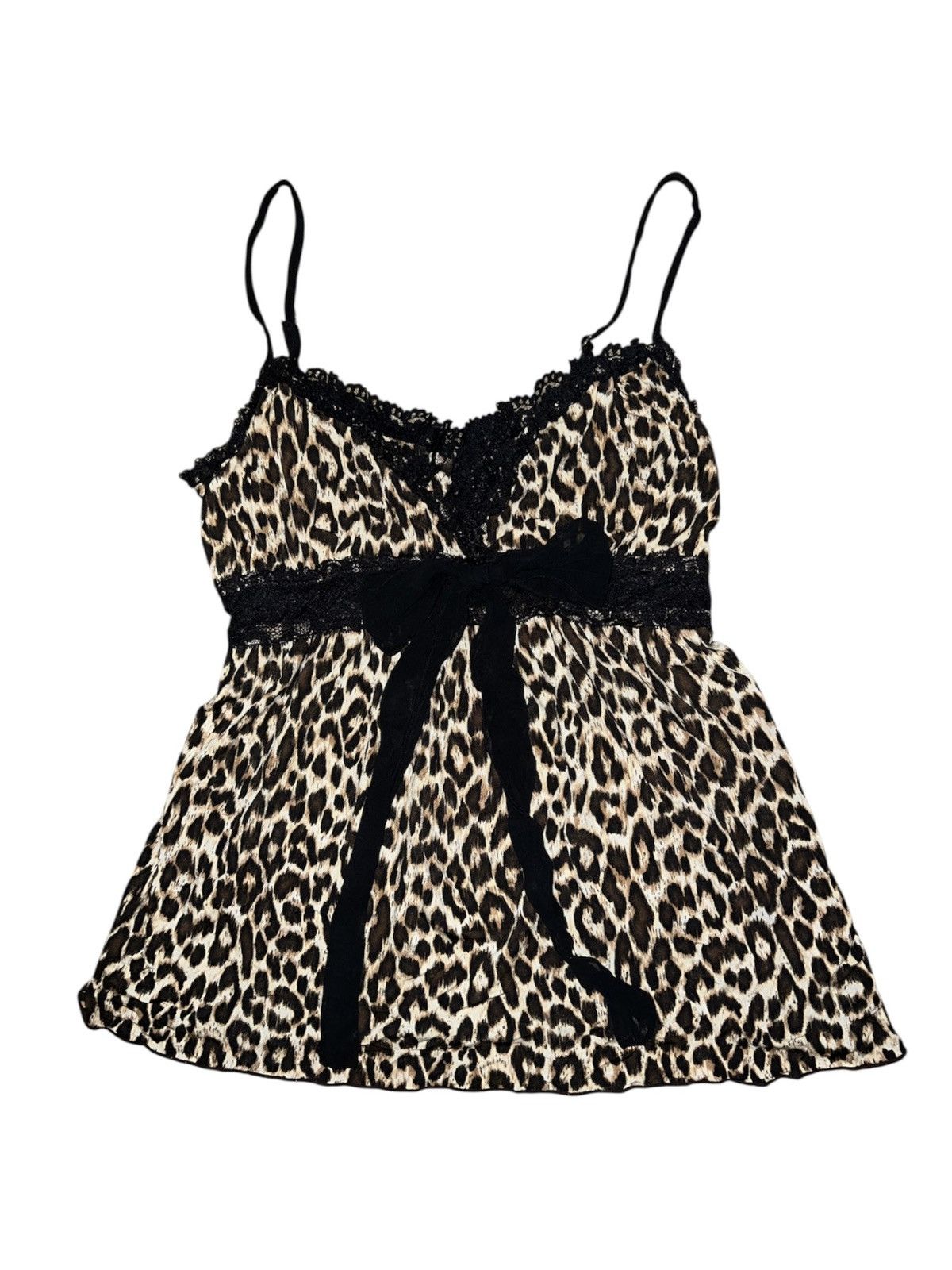 Dolce & Gabbana Gyaru leopard with lace camisole 🐆 Size M / US 6-8 / IT 42-44 - 2 Thumbnail