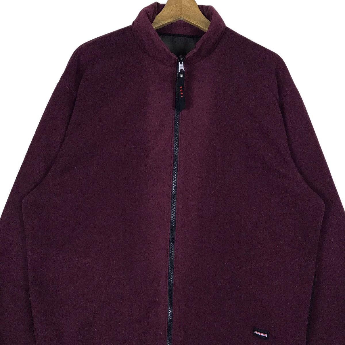 Vintage Vintage Thomas Burberry Reversible Fleece Jacket Size US L / EU 52-54 / 3 - 2 Thumbnail