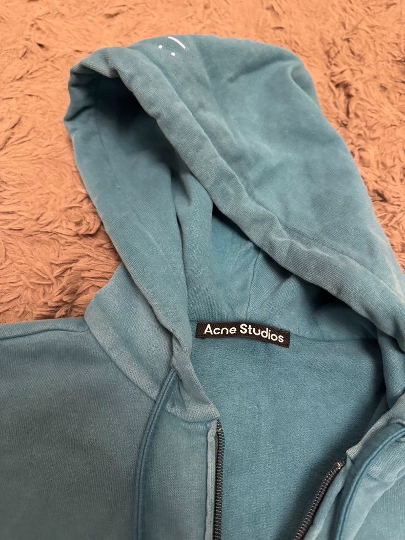 Acne Studios acne studios Lake blue loose zipper jacket Size US XS / EU 42 / 0 - 4 Thumbnail