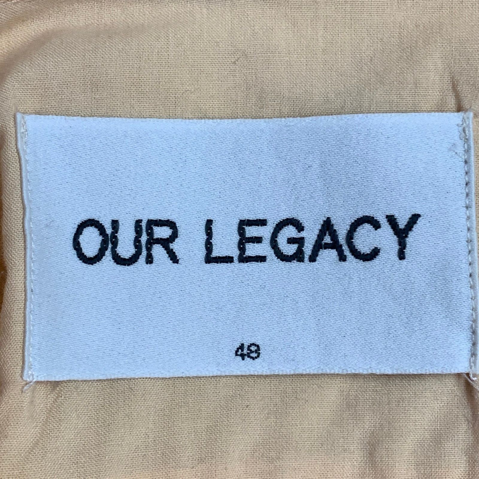 Our Legacy OUR LEGACY Size M Light Cotton One Pocket Long Sleeve Shirt Size US M / EU 48-50 / 2 - 6 Thumbnail