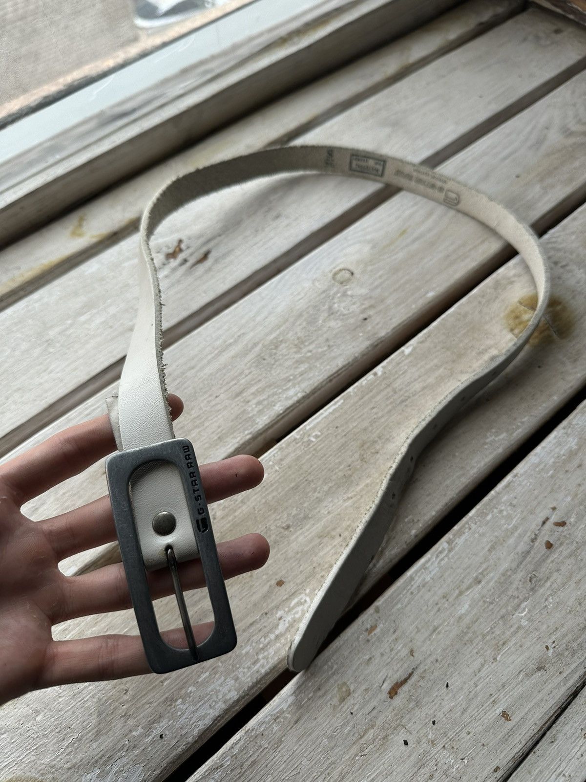 G-Star RARE🚨 G-STAR RAW VINTAGE WOMEN BELT SILVER BUCKLE Y2K Size ONE SIZE - 1 Thumbnail
