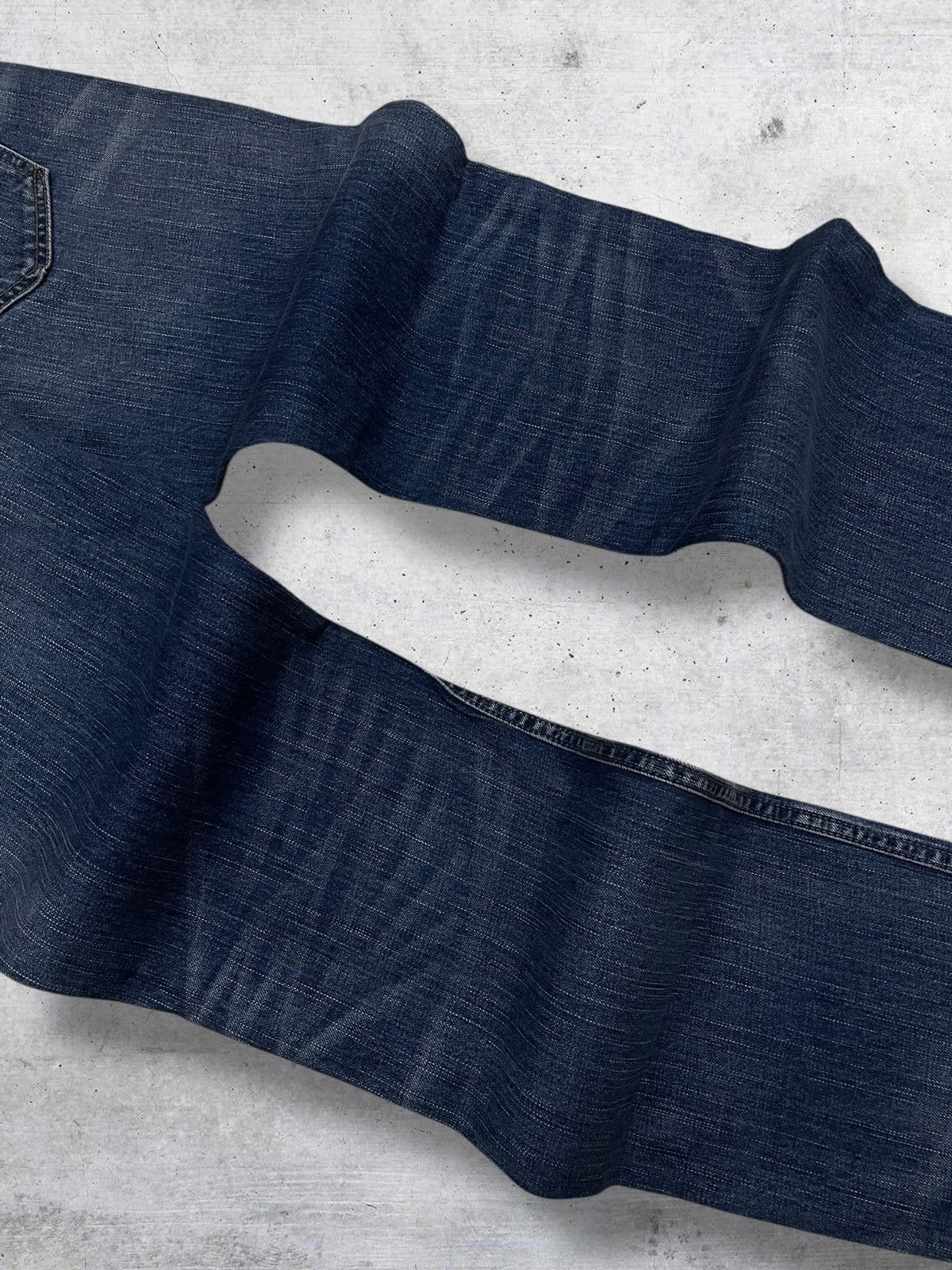 Japanese Brand VINTAGE AMERICAN EAGLE RARE DESIGN PATCHWORK RIPPED DENIM Size US 31 - 13 Thumbnail