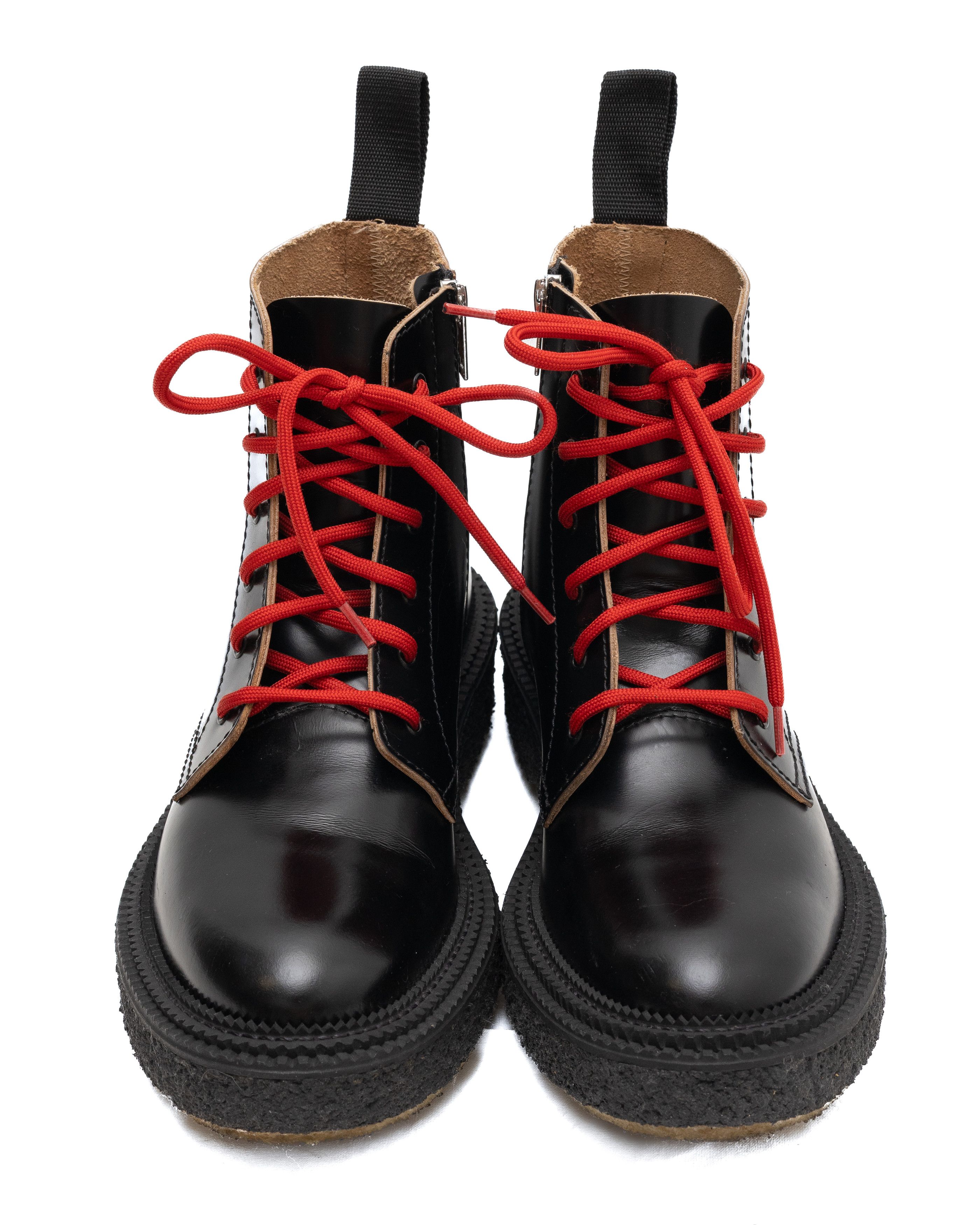 Giambattista Valli × H&M GIAMBATTISTA VALLI & H&M FW 2019 Leather Zip Boots Size US 8 / EU 41 - 4 Thumbnail