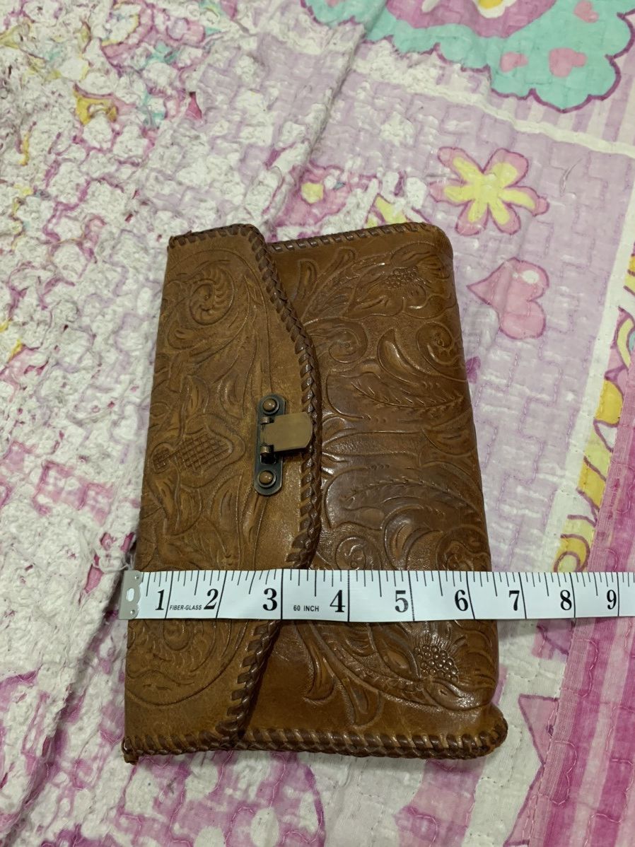 Other Vintage Hand Crafted leather bag Size ONE SIZE - 11 Thumbnail