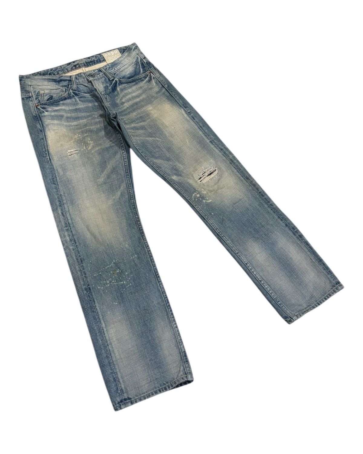 Japanese Brand × Kapital × Vintage Japanese Selvedge Jeans Cepo Work & Military Kapital Style Size US 30 / EU 46 - 5 Thumbnail