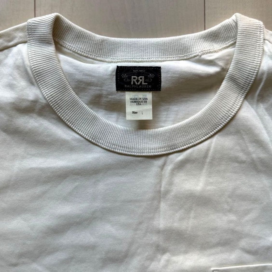Ralph Lauren RRL Ralph Lauren T-Shirt 2pack Cotton-Jersey Black White Size L Men's Size US L / EU 52-54 / 3 - 4 Thumbnail