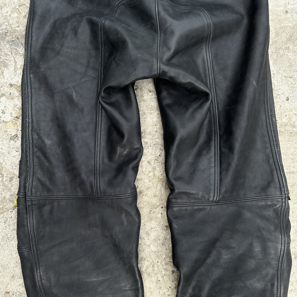 Vintage Vintage Moto Leather Pants Overalls Size 50 Gore Tex Y2K 00s Size US 34 / EU 50 - 10 Thumbnail