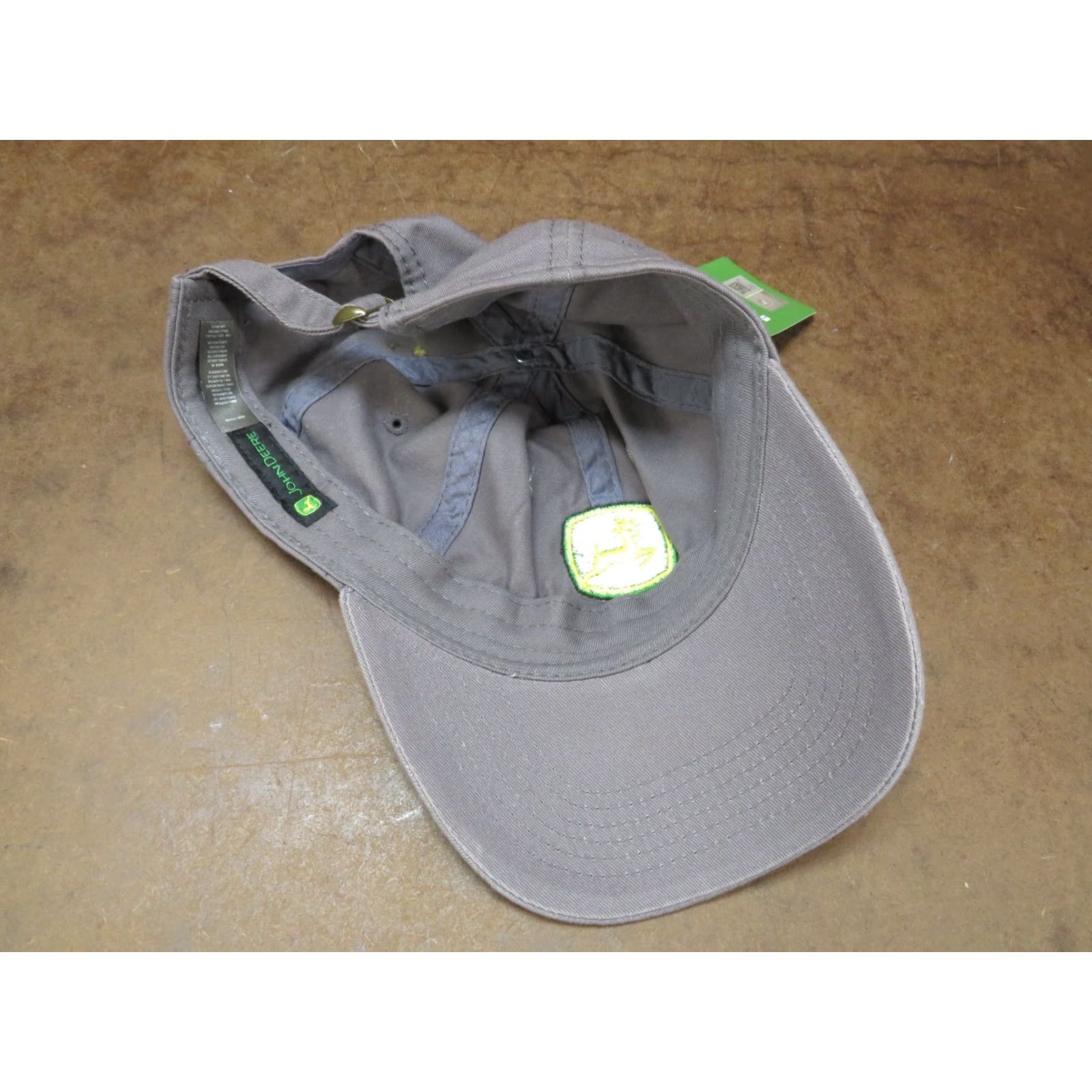 John Deere VTG John Deere Running Tractor equipment adjustable hat cap trucker Size ONE SIZE - 7 Thumbnail
