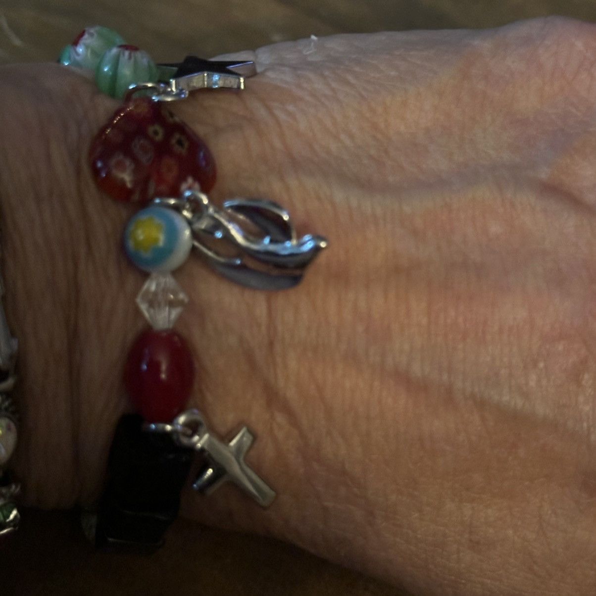Other The Life of Jesus Christ beaded stretch bracelet Size ONE SIZE - 4 Thumbnail