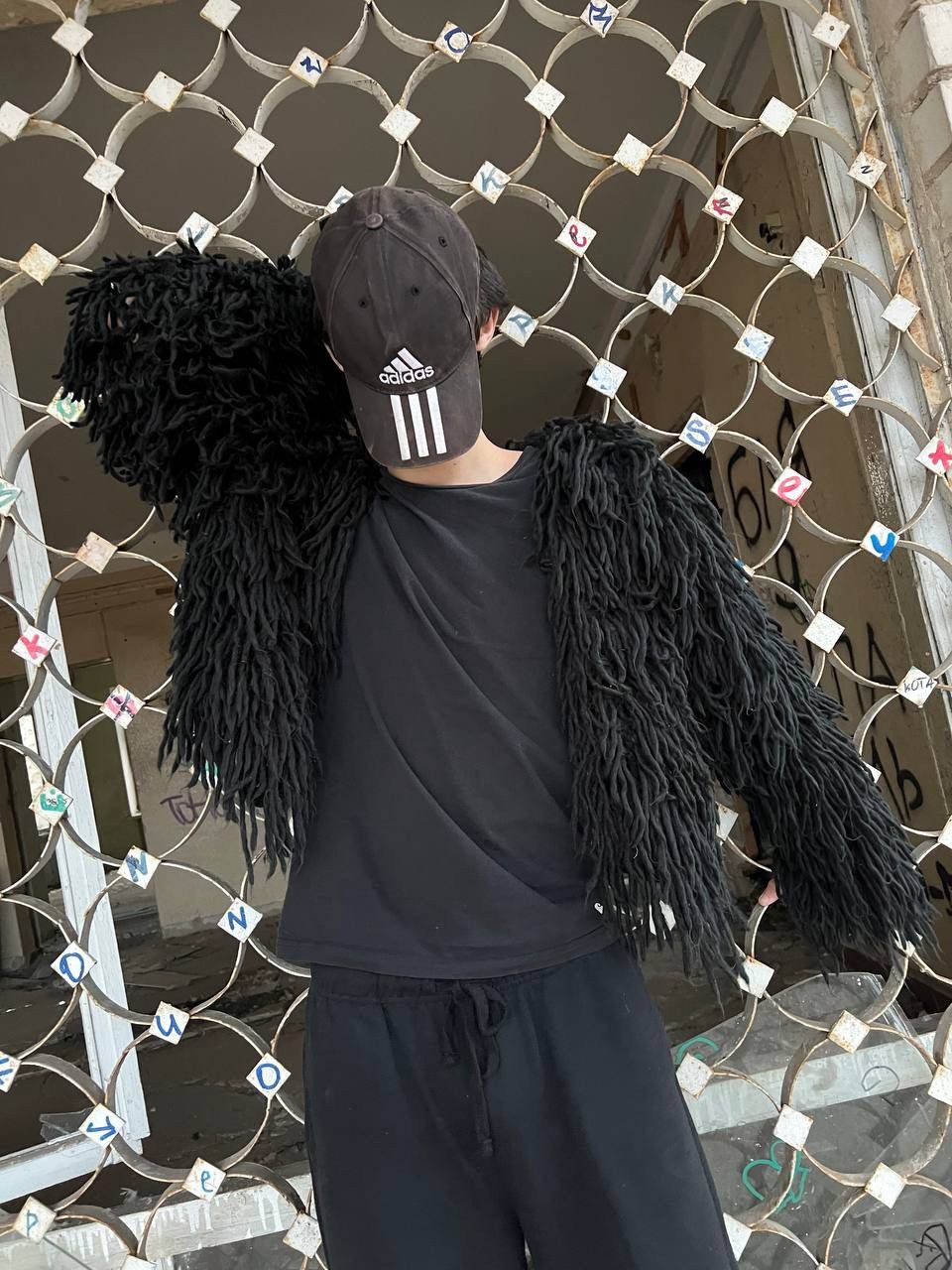 Japanese Brand × Vintage Vintage Opium Fuzzy Fur Owens Carti Style Bomber Avantgarde Size US M / EU 48-50 / 2 - 5 Thumbnail