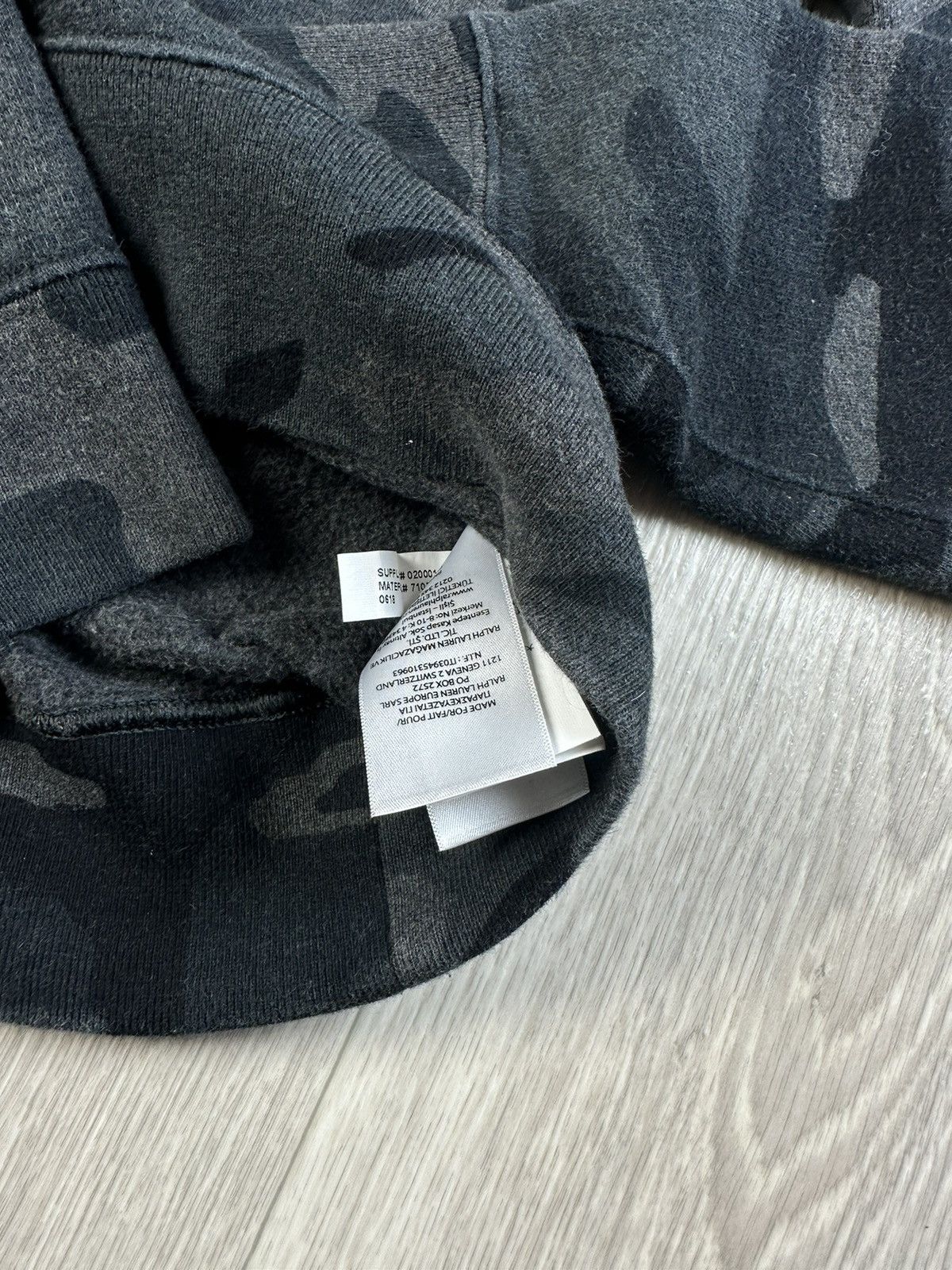 Polo Ralph Lauren × Ralph Lauren Polo Ralph Lauren camo sweatshirt hoodie military size S Size US S / EU 44-46 / 1 - 7 Thumbnail
