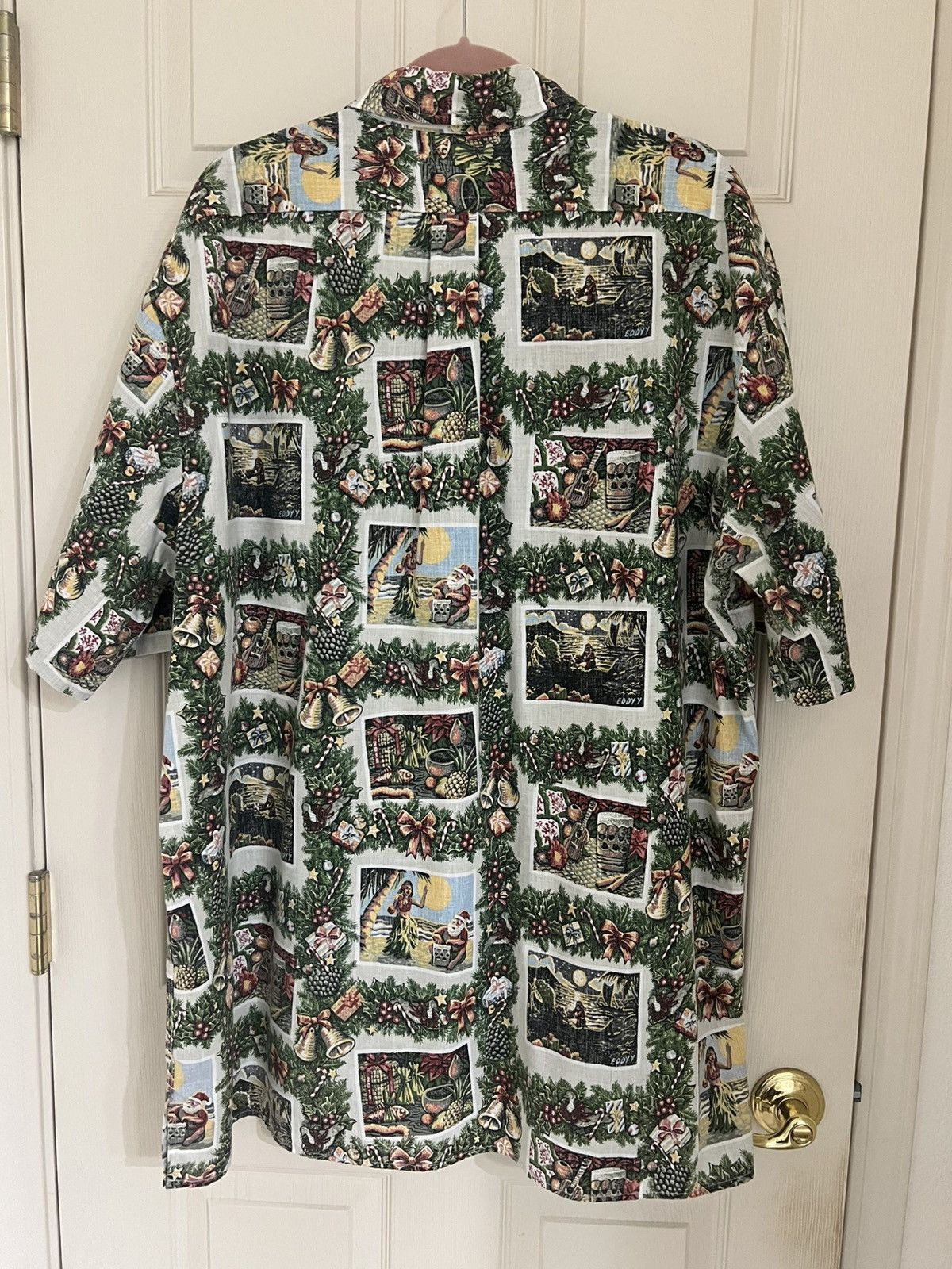 Reyn Spooner Reyn Spooner Christmas Holiday Limited EDDYY Santa Island Size US XXL / EU 58 / 5 - 2 Thumbnail