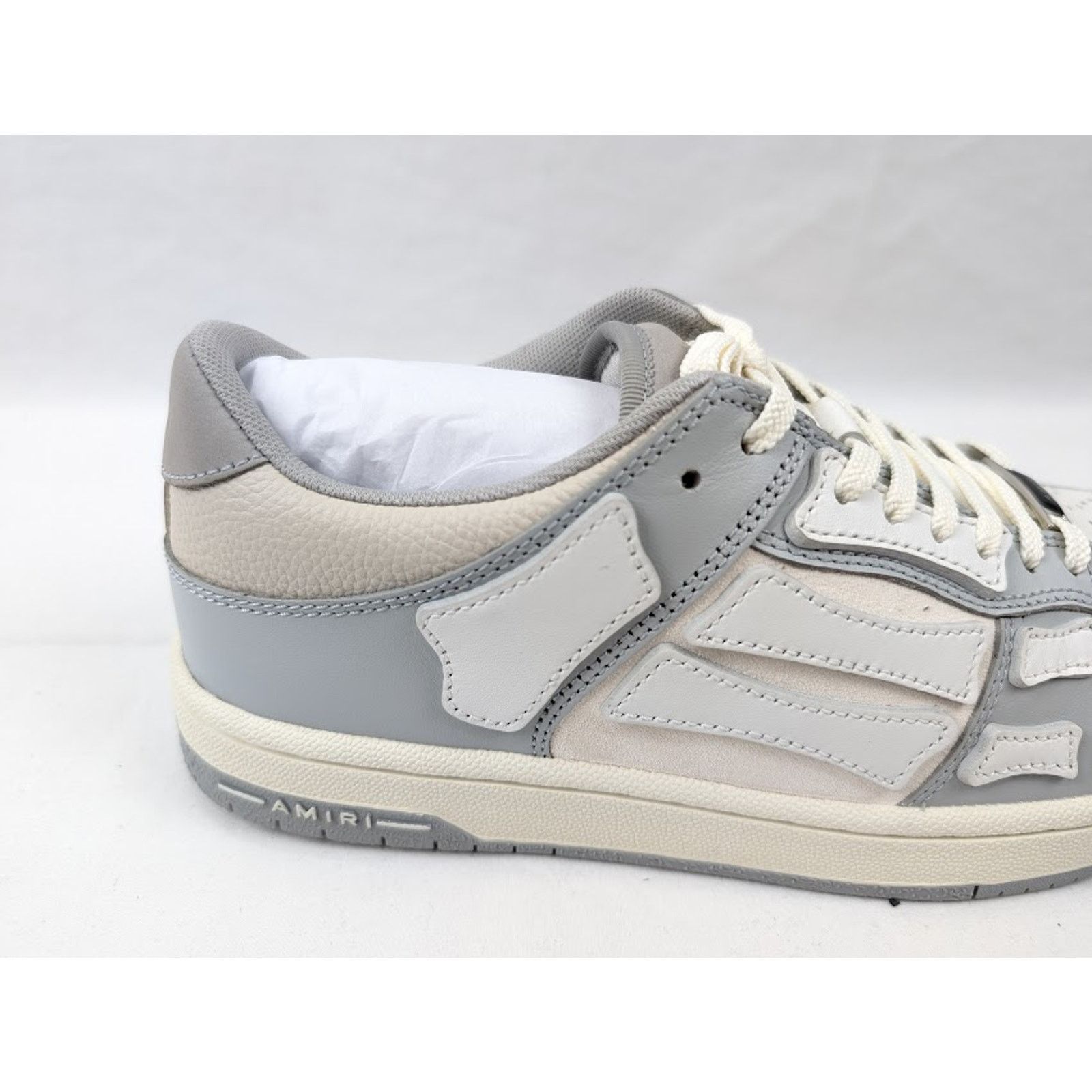 Amiri o1rshd1 Skelton Low-Top Sneakers in Grey Size US 11 / EU 44 - 4 Thumbnail