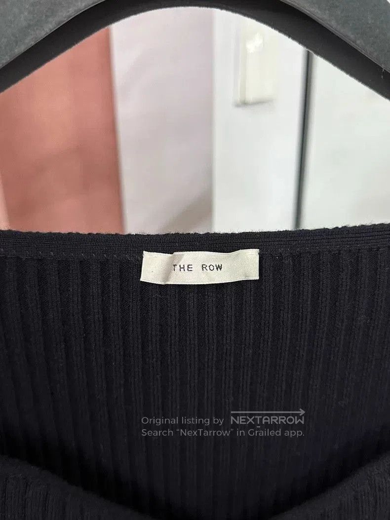 The Row The Row Grais Black Rib Wool Top. Size US S / EU 44-46 / 1 - 3 Thumbnail