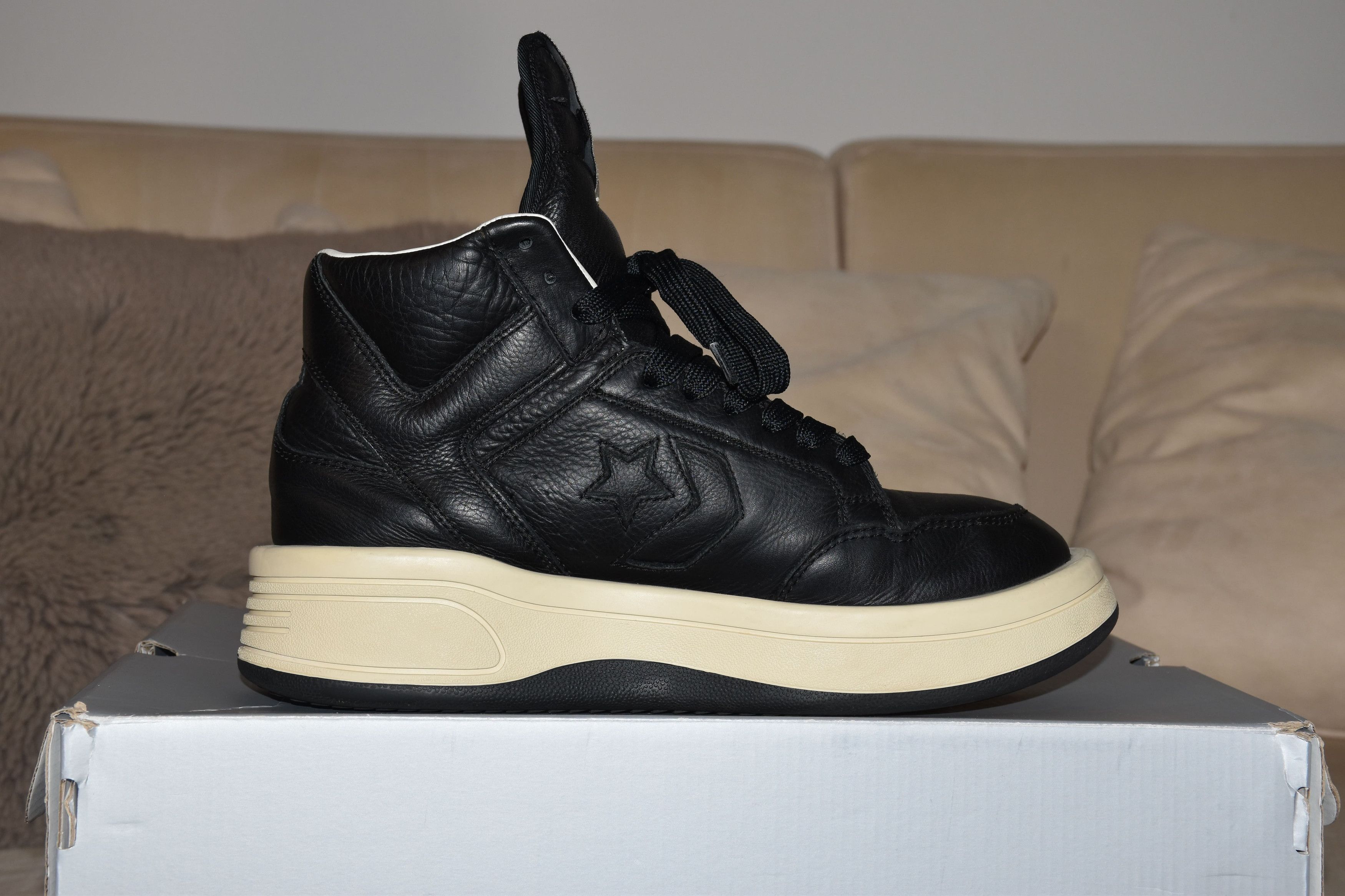 Converse × Rick Owens Drkshdw Converse Turbowpn Rick Owens Drkshdw Size US 9 / EU 42 - 8 Thumbnail