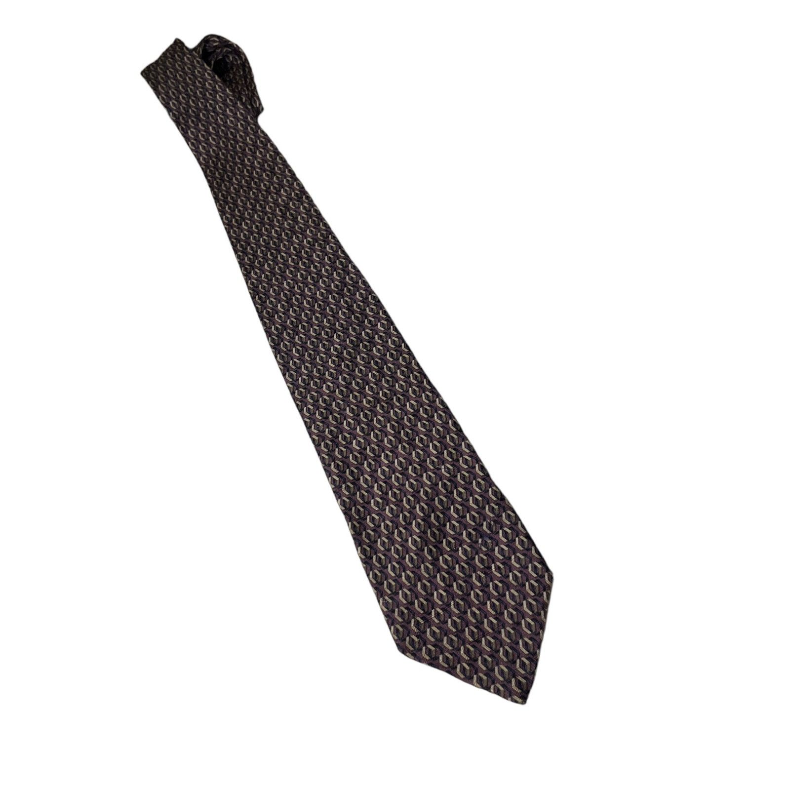 Ermenegildo Zegna Ermenegildo Zegna Purple Silk tie Made in Italy Size ONE SIZE - 6 Thumbnail
