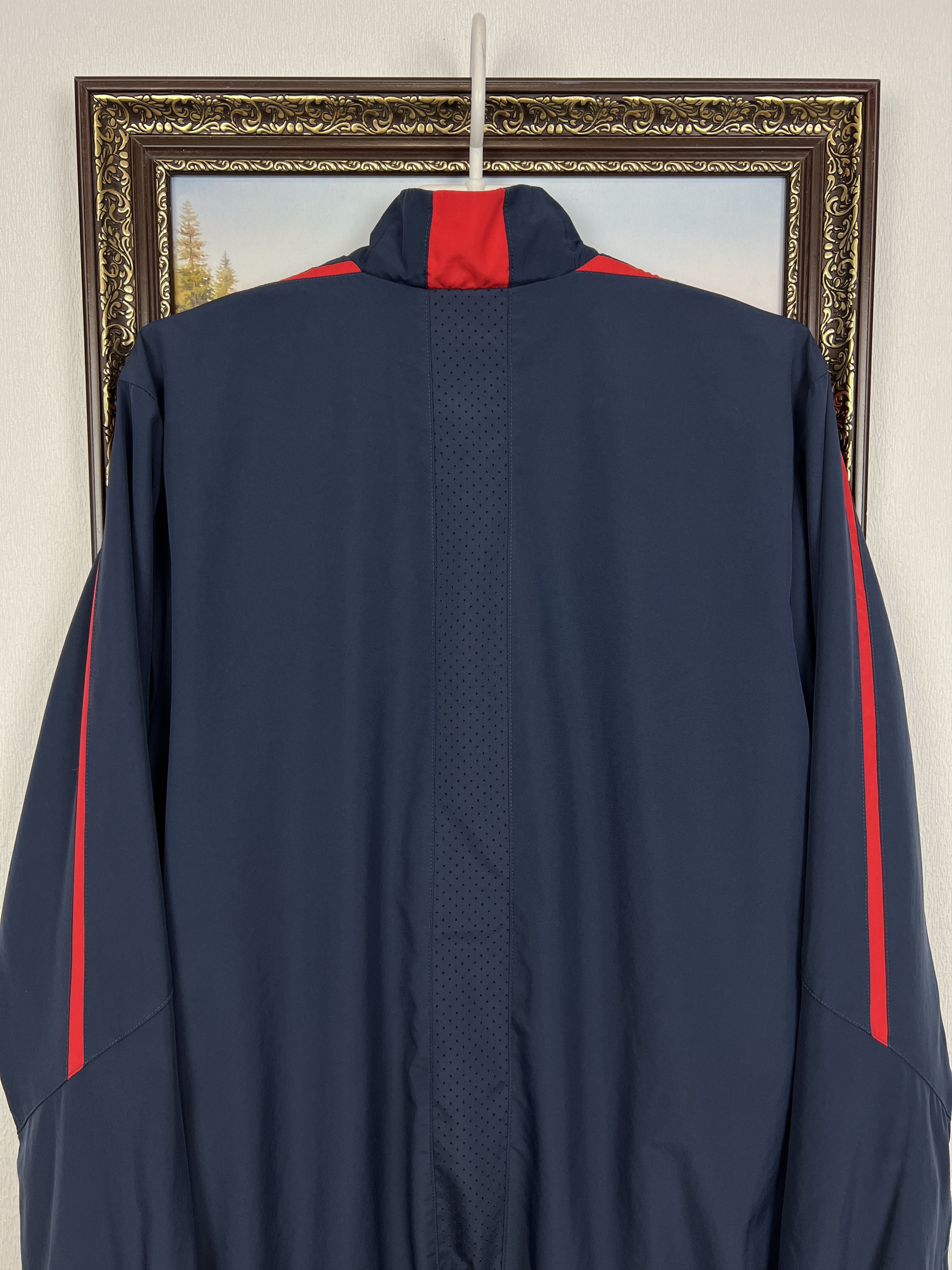 Umbro Serbia Football Jacket Blue Soccer Track Top Mens National Size US L / EU 52-54 / 3 - 14 Thumbnail