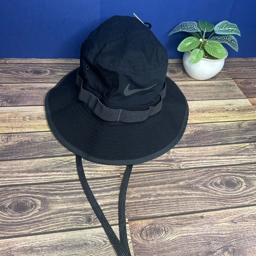 Nike Nike Dri-FIT Apex Bucket Hat NWT Size Medium (Black) Unisex Size ONE SIZE - 1 Thumbnail