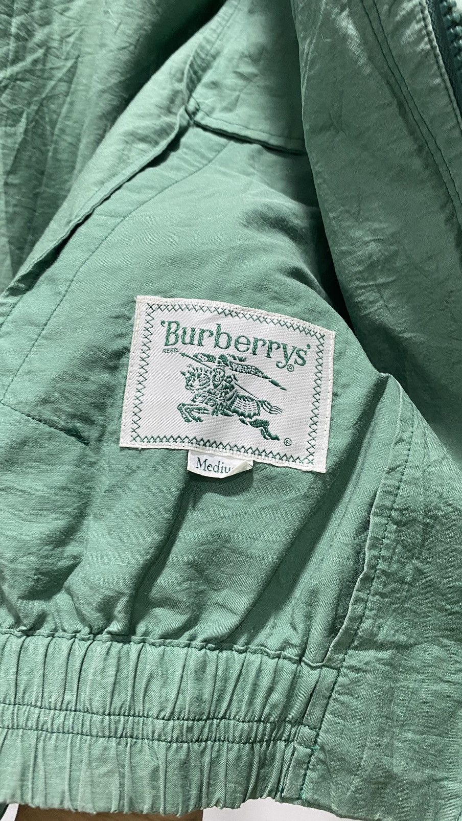Burberry 🚨FINAL DROP🚨 RARE Burberry Vintage Hooded Light Jacket Size US M / EU 48-50 / 2 - 7 Thumbnail