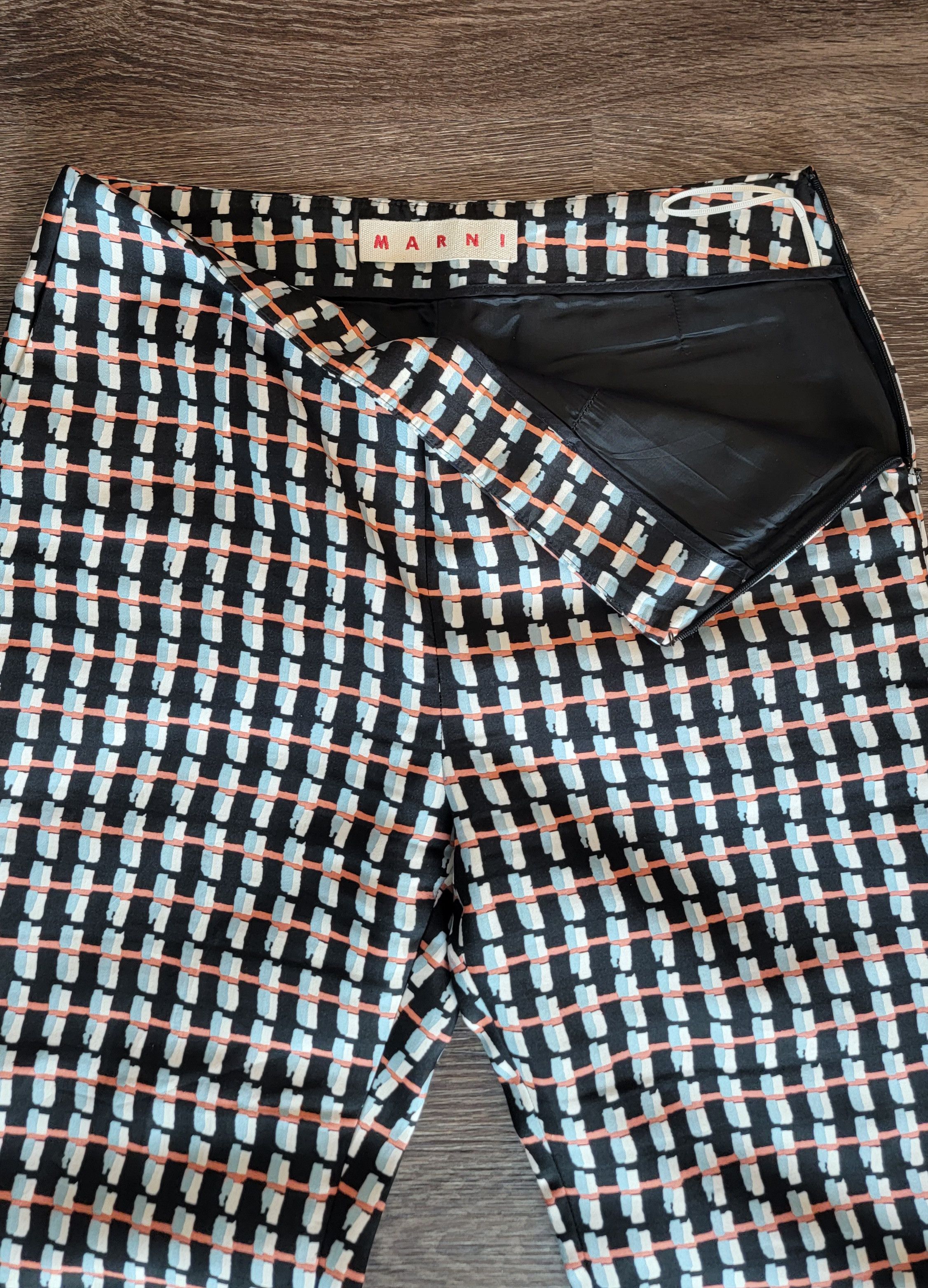 Marni Marni abstract pattern funky silk blend pants Size US 28 / EU 44 - 3 Thumbnail