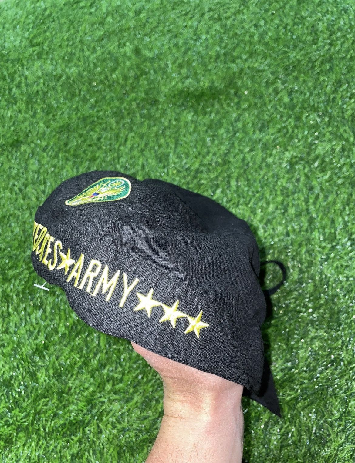 Vintage Vintage USA United States Army Havadanna Motorcycle Cap Size ONE SIZE - 2 Thumbnail