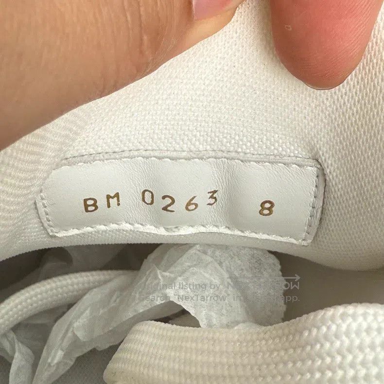 Louis Vuitton Louis Vuitton Trainer white and blue denim shoes Size US 8 / EU 41 - 8 Thumbnail